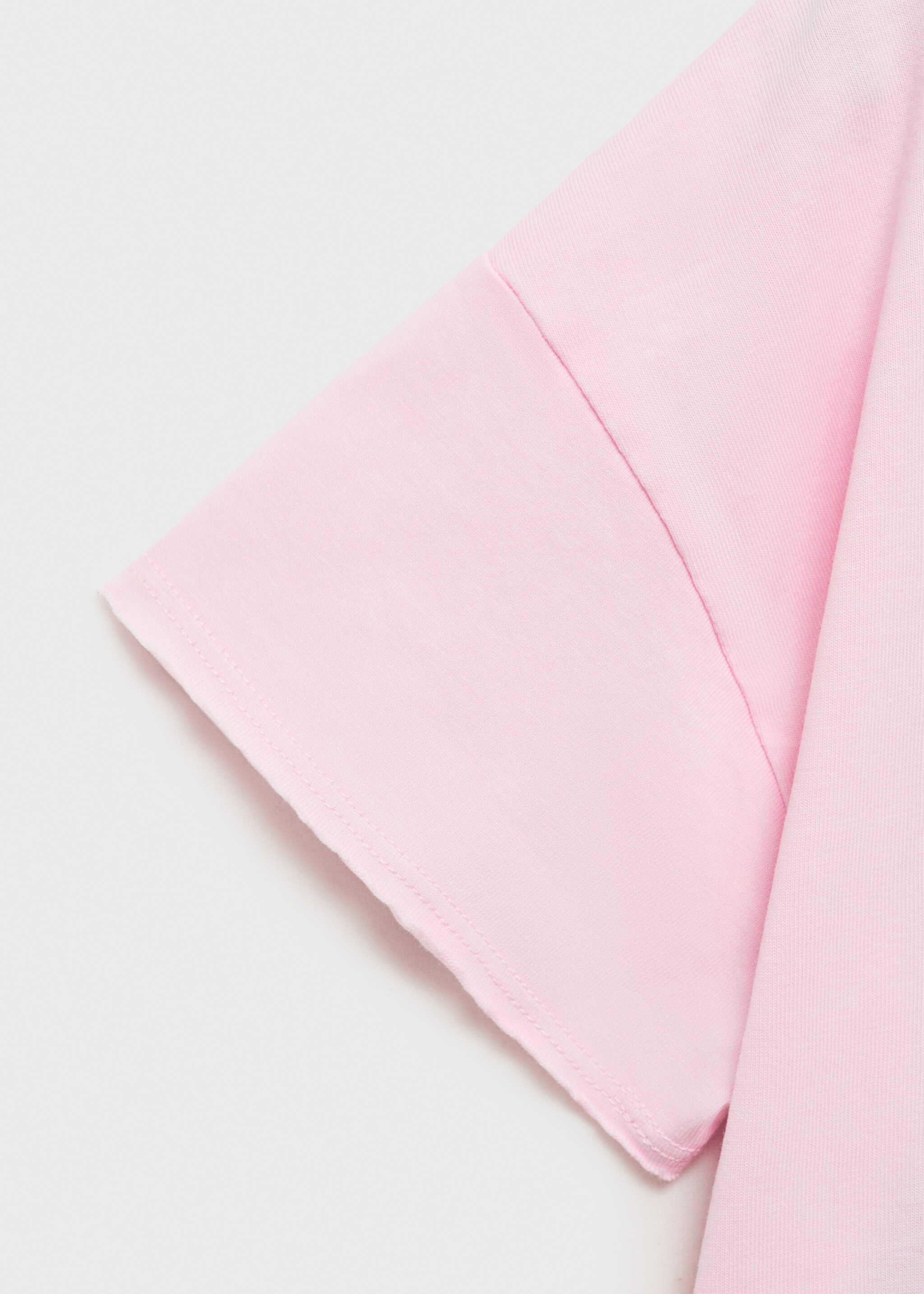 Cropped t-shirt with pocket - Details of the article 8
