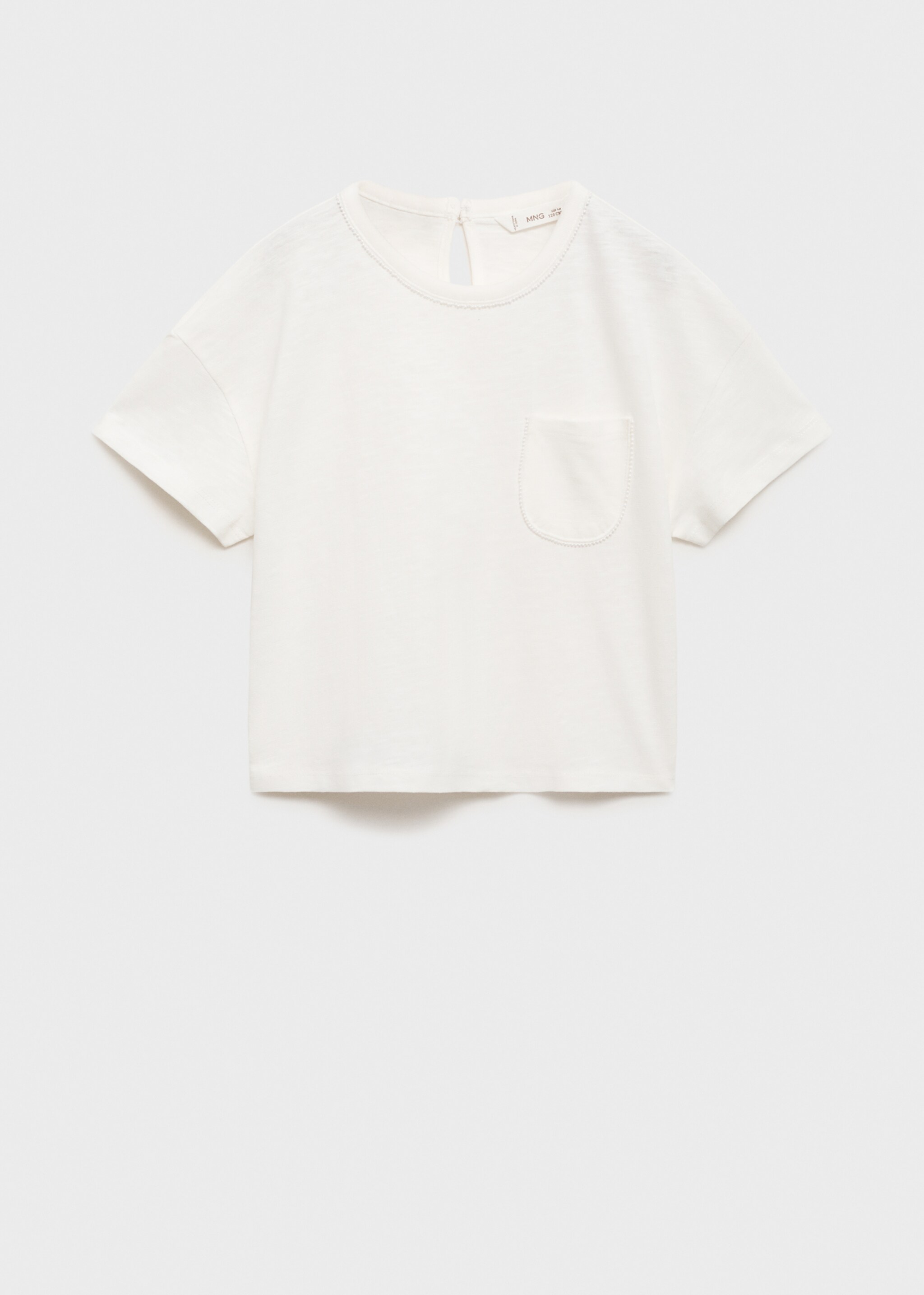 Bead detail T-shirt - Article without model
