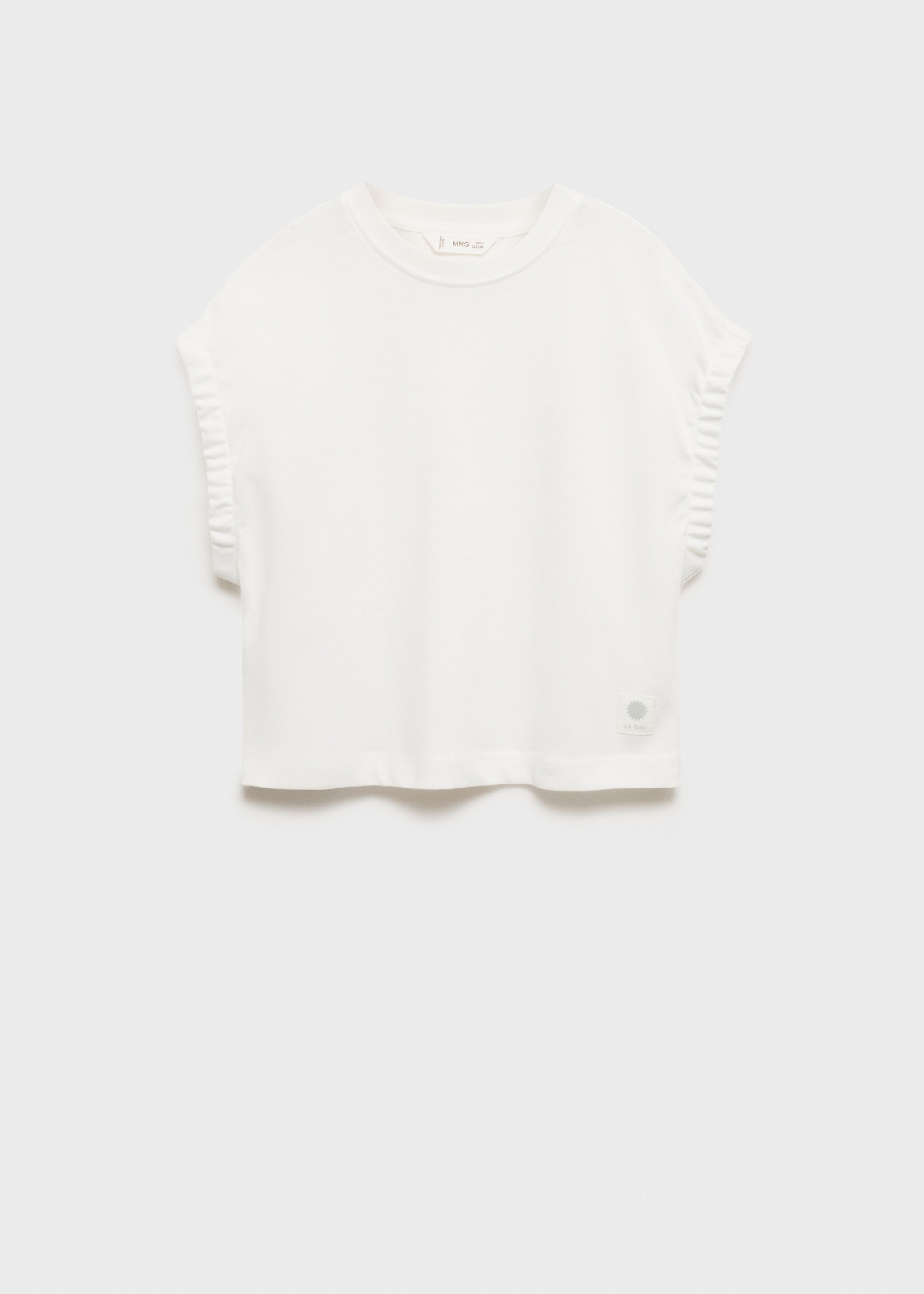 T-shirt manches froncées - Article sans modèle