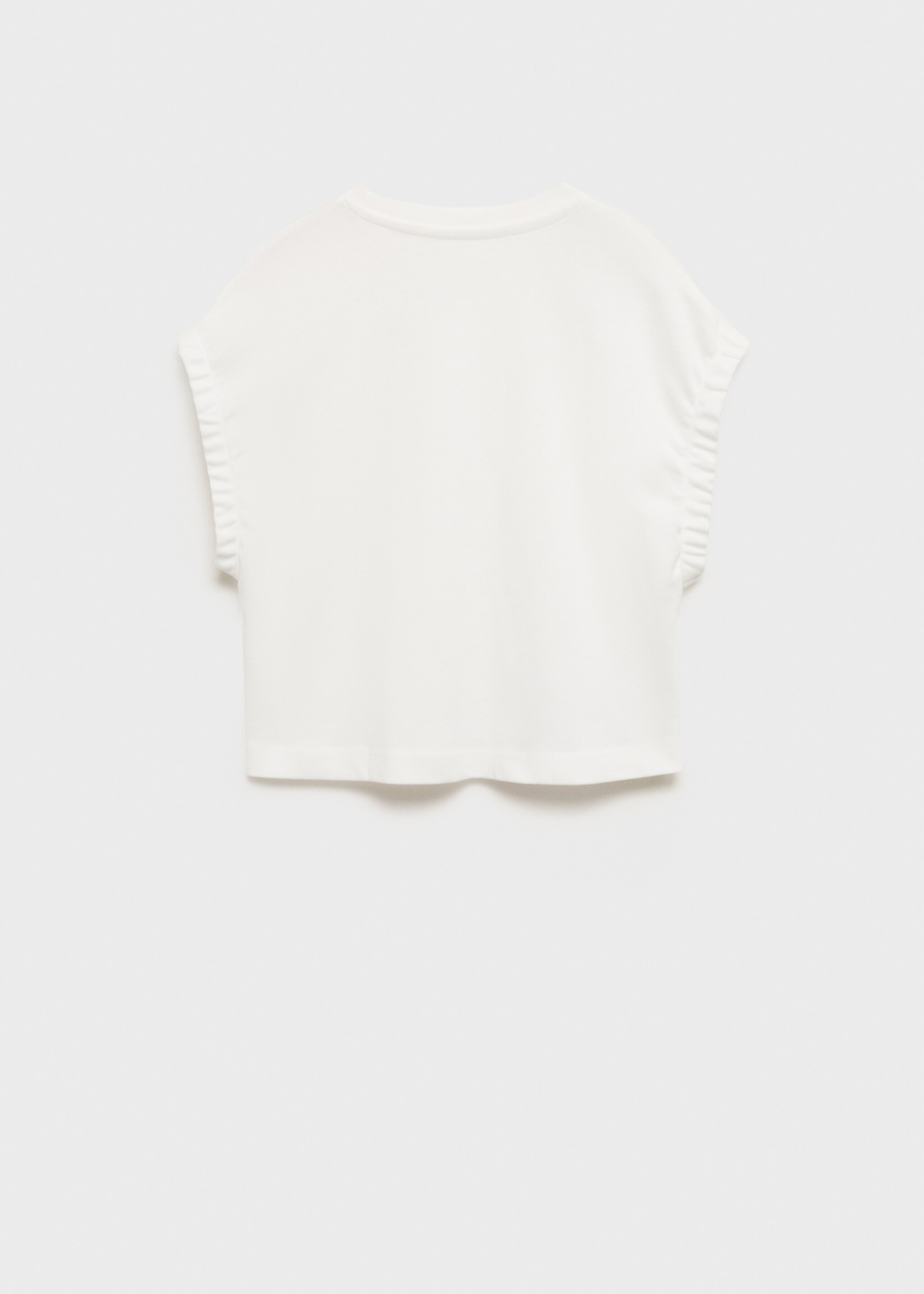 T-shirt manches froncées - Verso de l’article
