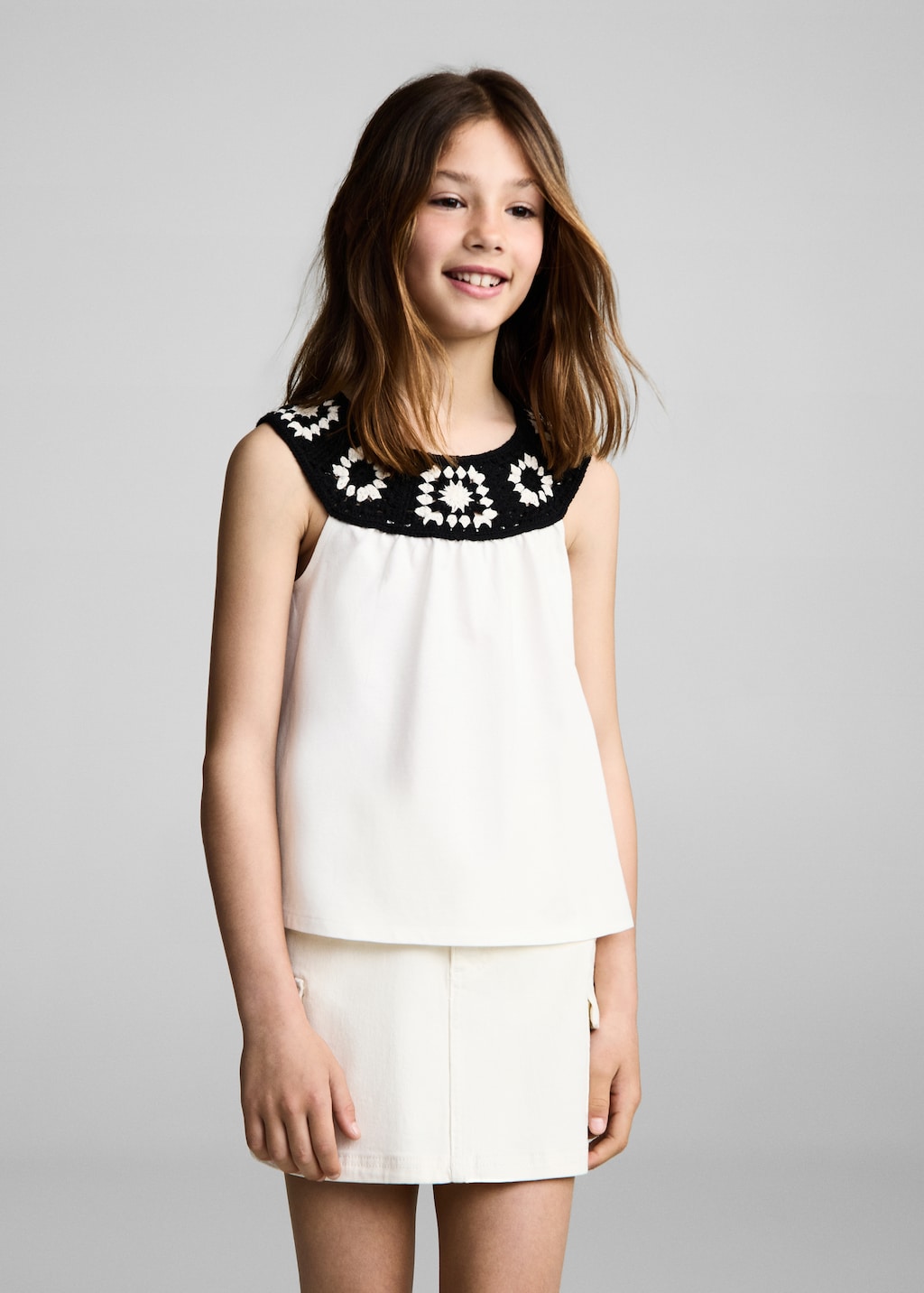 OHGA SCALLOP KNIT TEE ホワイト BIG FLOWER LONG SLEEVE KNIT PULLOVER – THE SHOP YOHJI YAMAMOTO