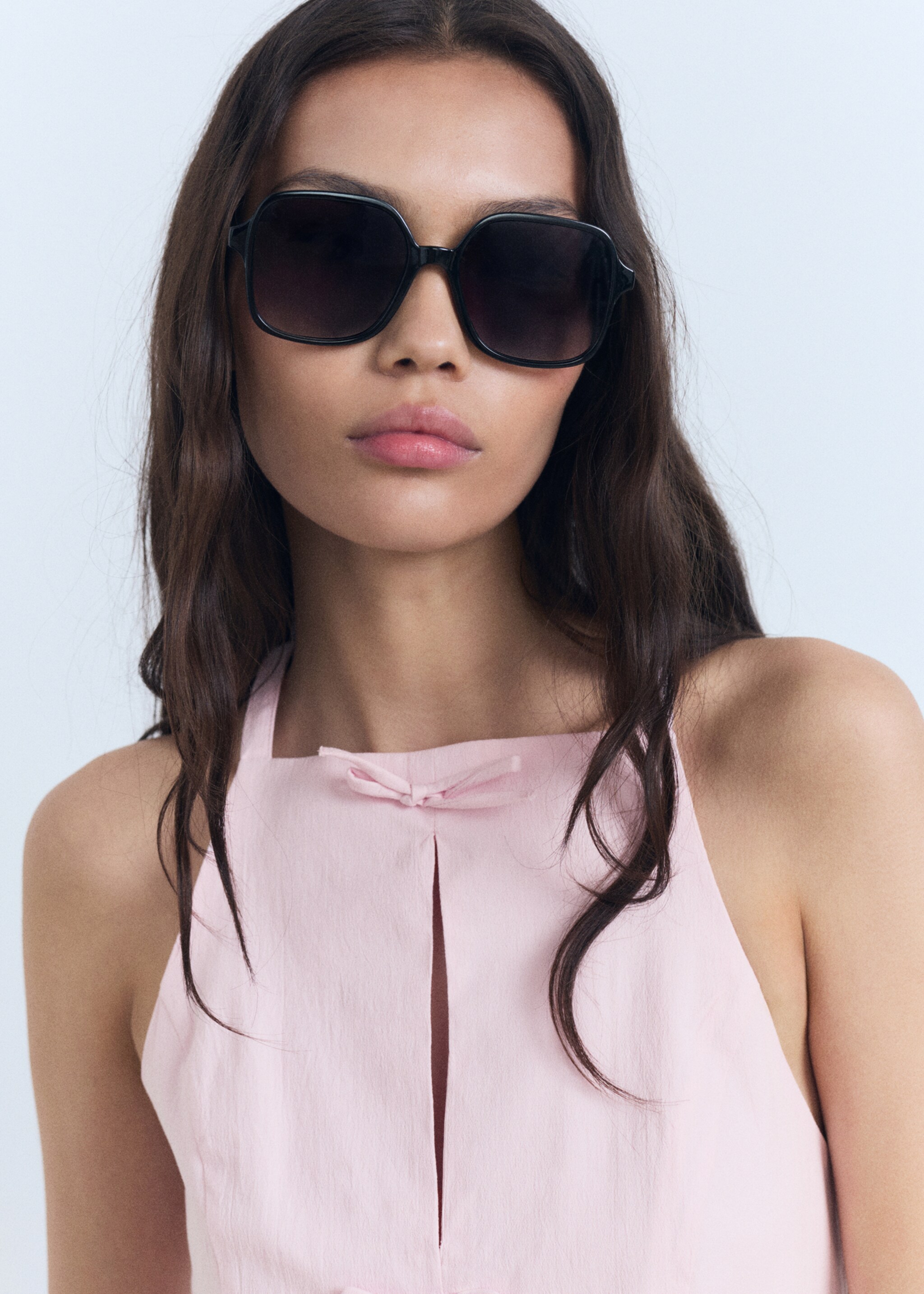 Halter top with bows - Medium plane