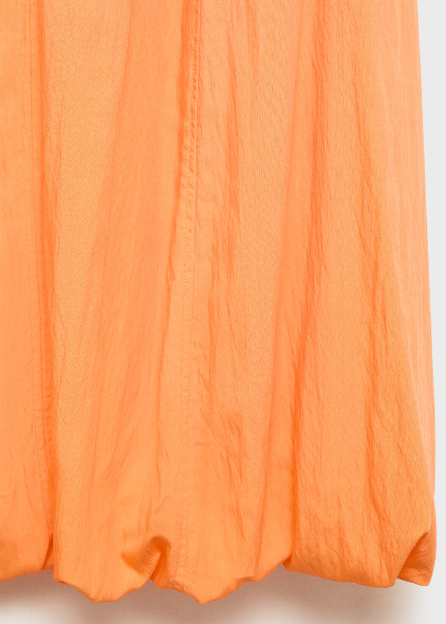 Vestido midi bajo abullonado - Detalle del artículo 8