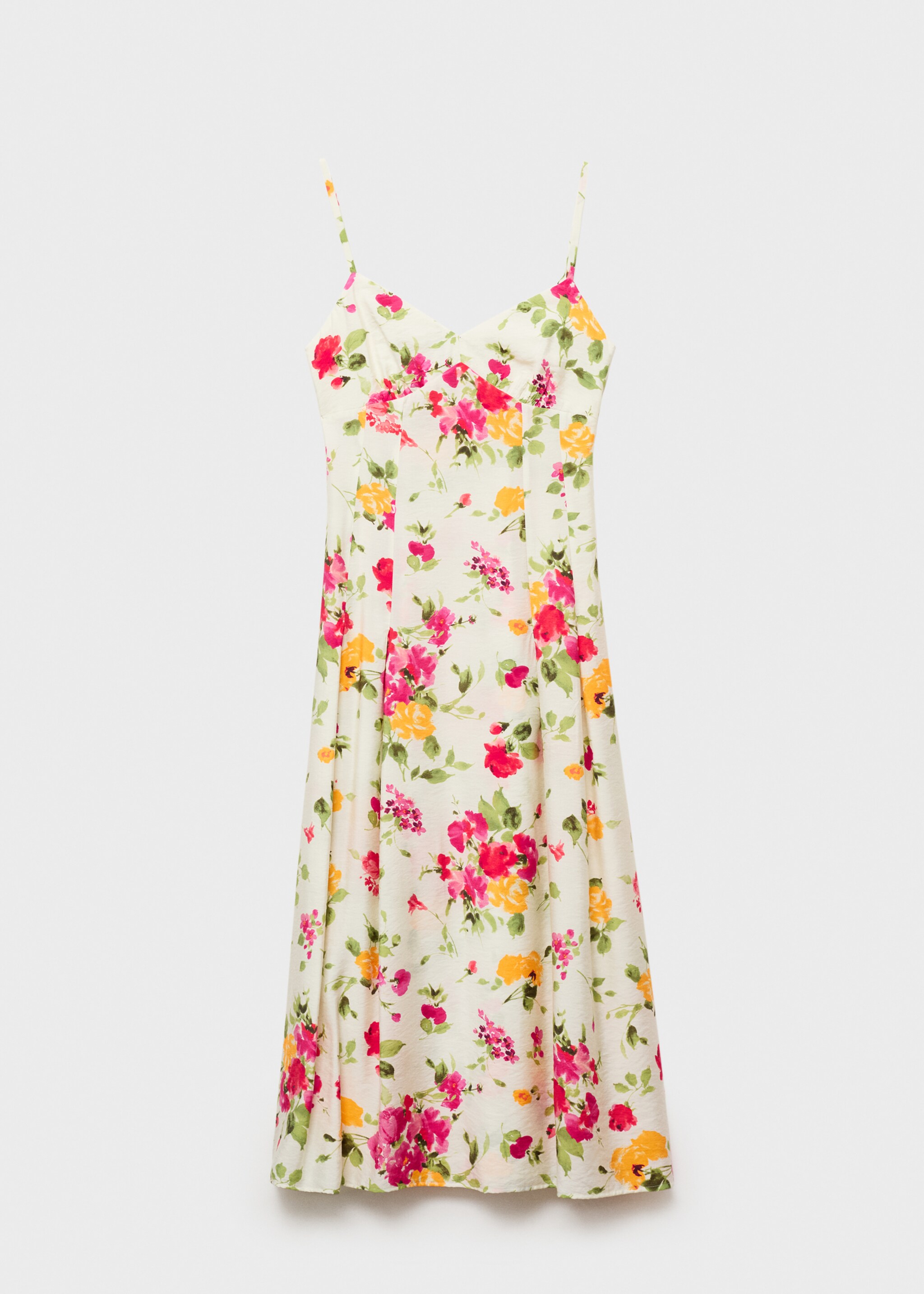 Floral-print flared dress - Article without model