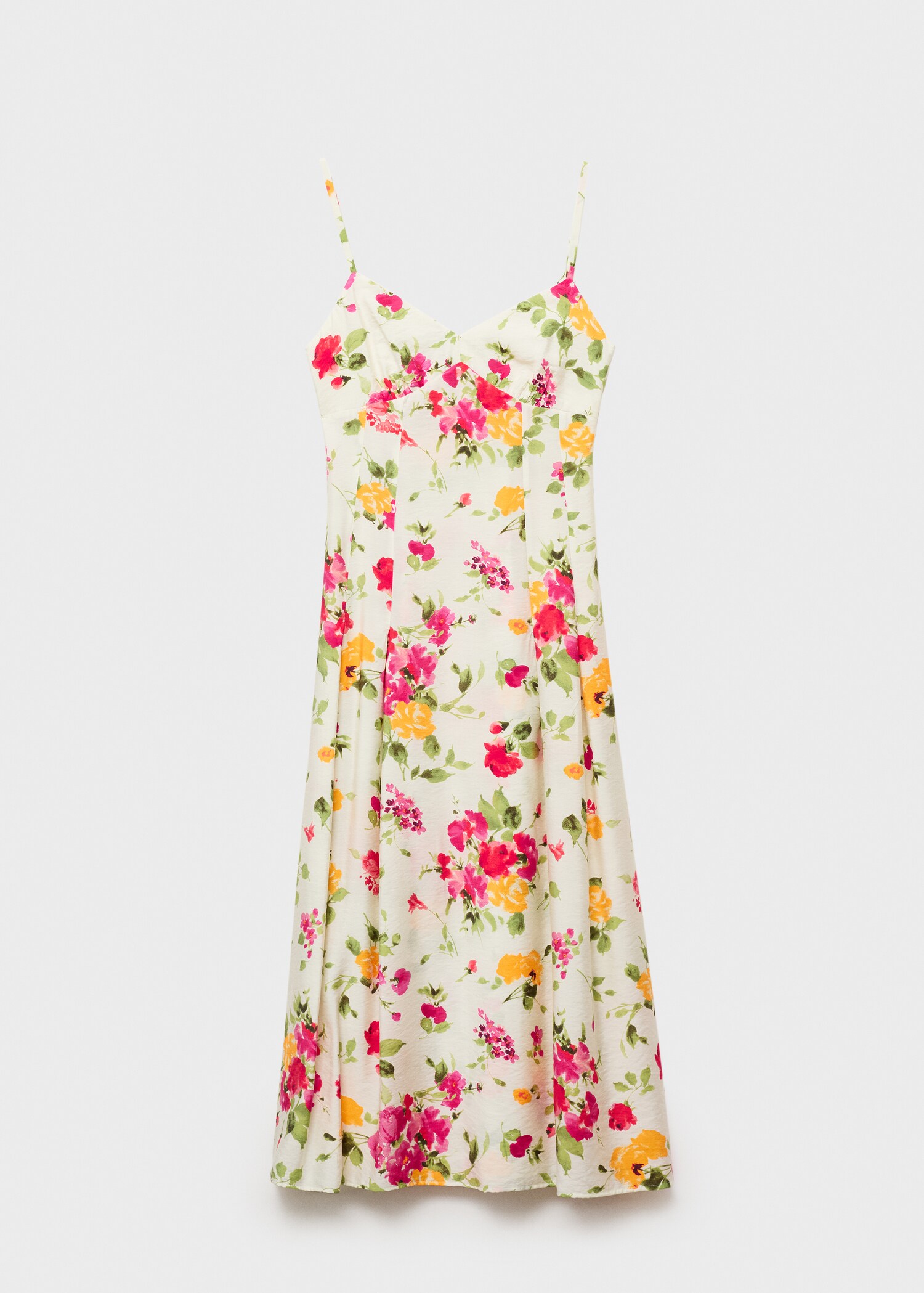 Floral-print flared dress - Article without model