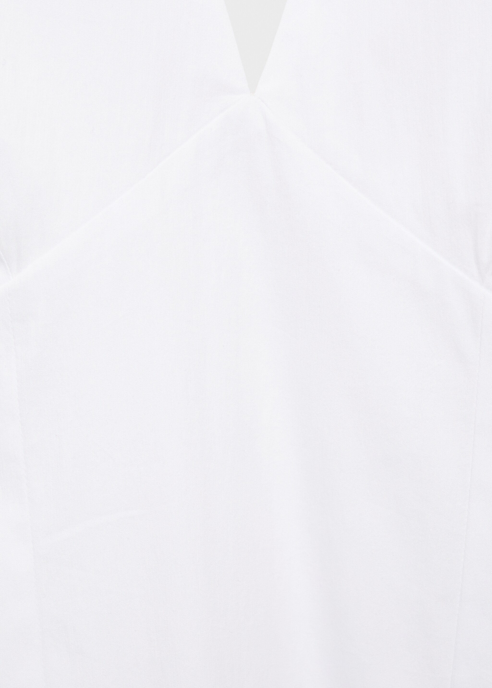 Halter neck cotton midi-dress - Details of the article 8