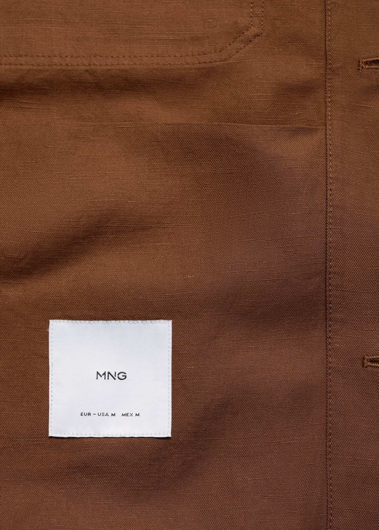 Bowling-style overshirt in a linen blend - Details of the article 0