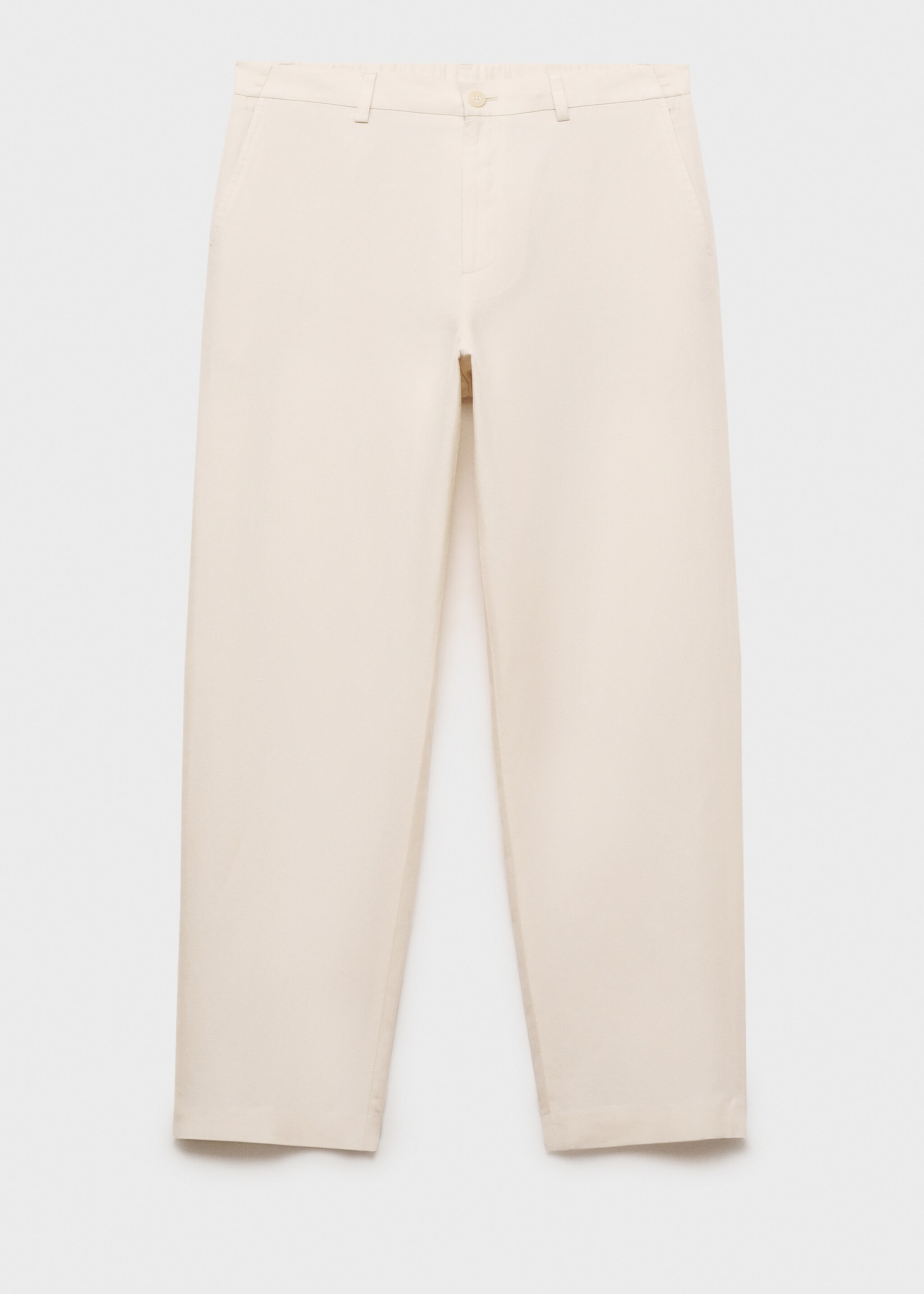 Pantalon de costume lin et lyocell mélangé - Article sans modèle