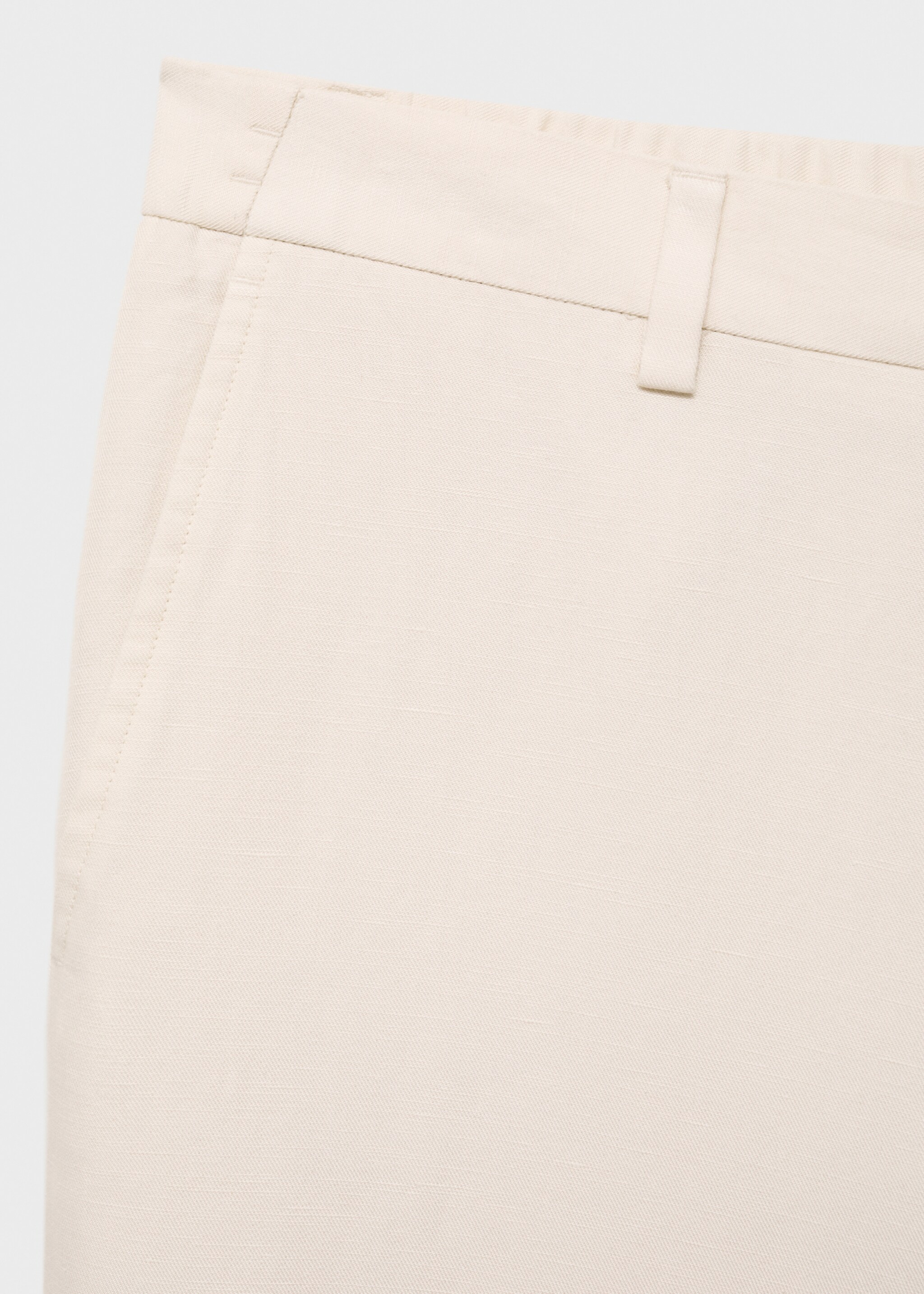 Pantalon de costume lin et lyocell mélangé - Détail de l'article 8