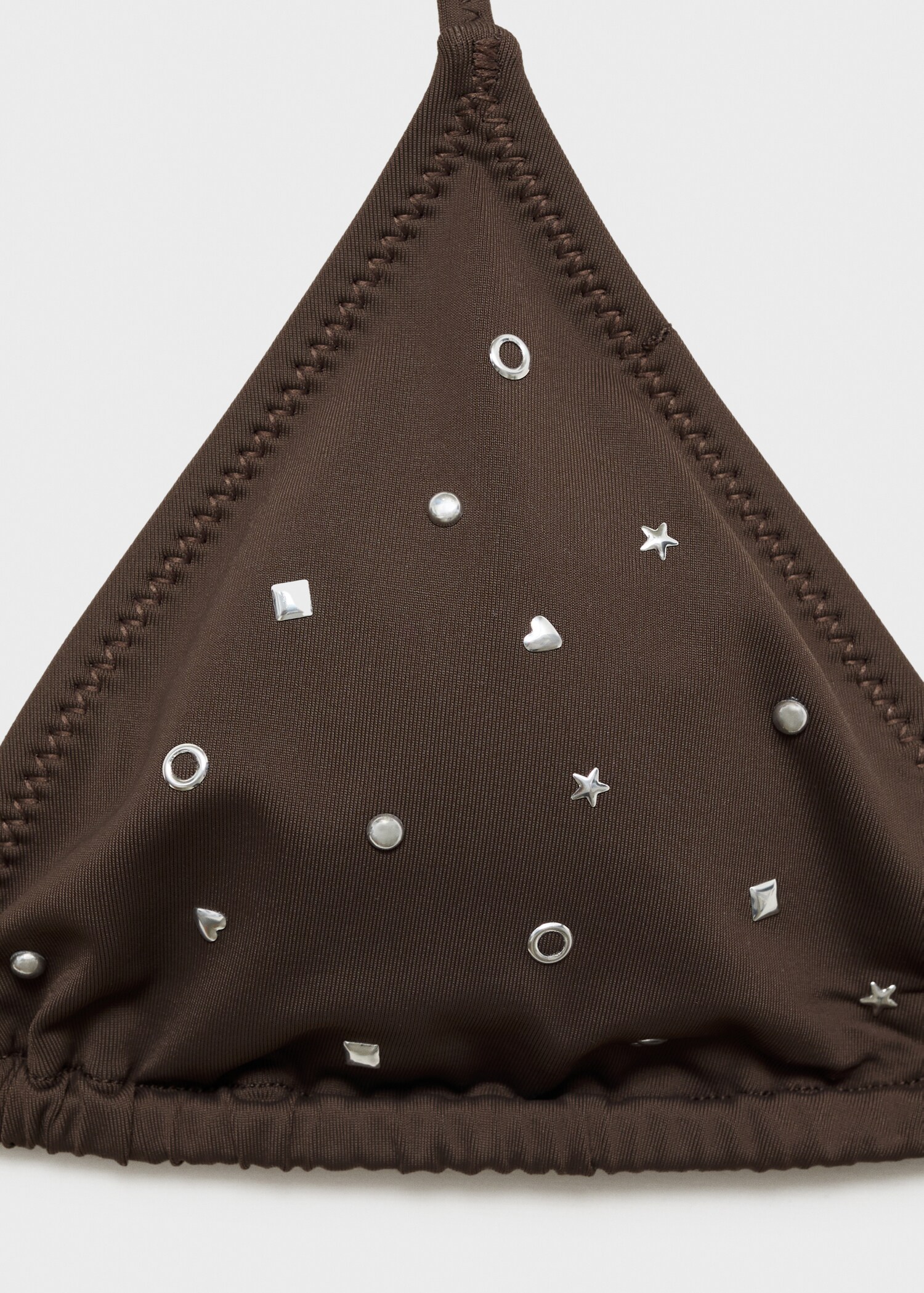 Top bikini triangular adornos metálicos - Detalle del artículo 8