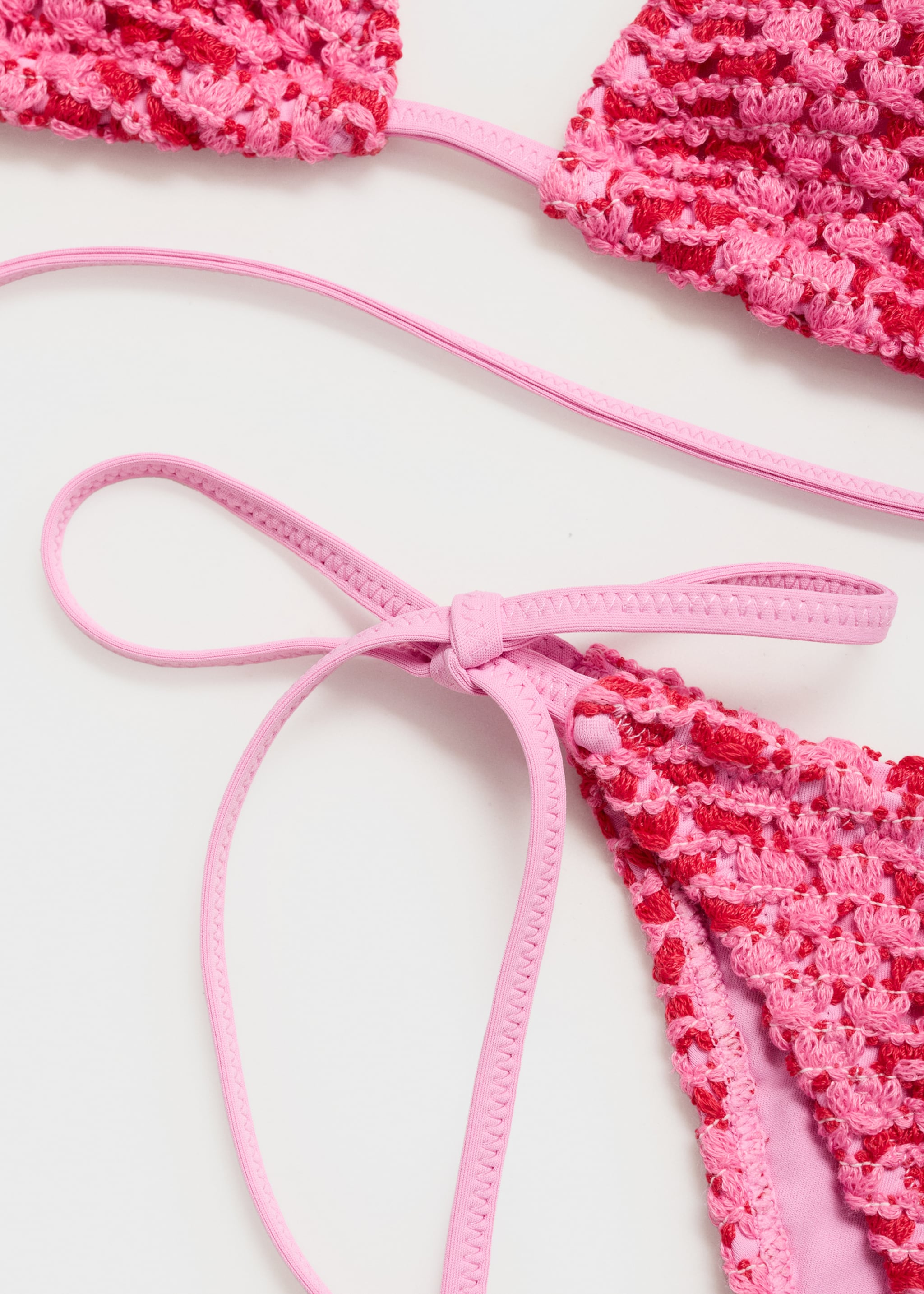 Top bikini combinado crochet - Detalle del artículo 0