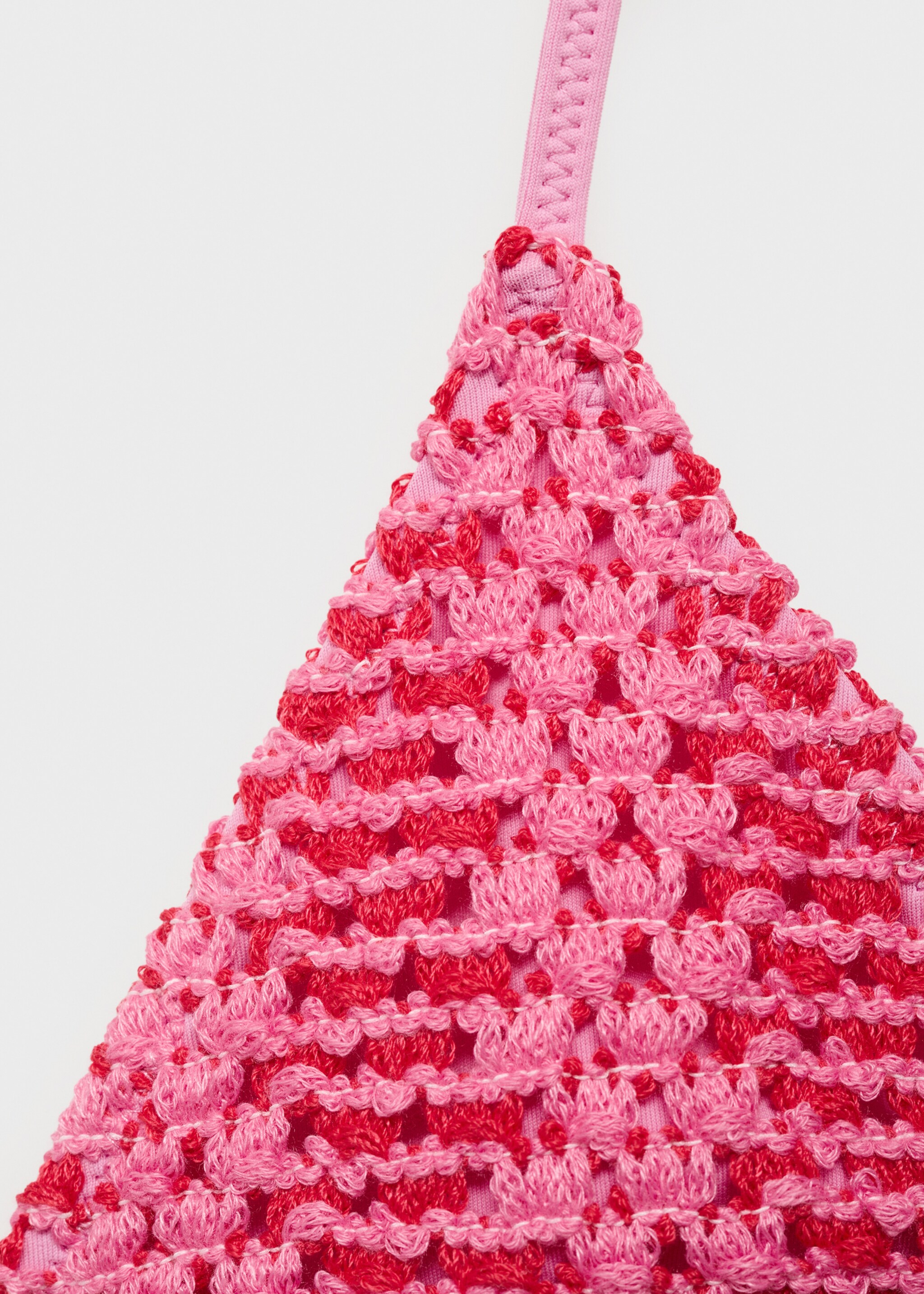 Top bikini combinado crochet - Detalle del artículo 8