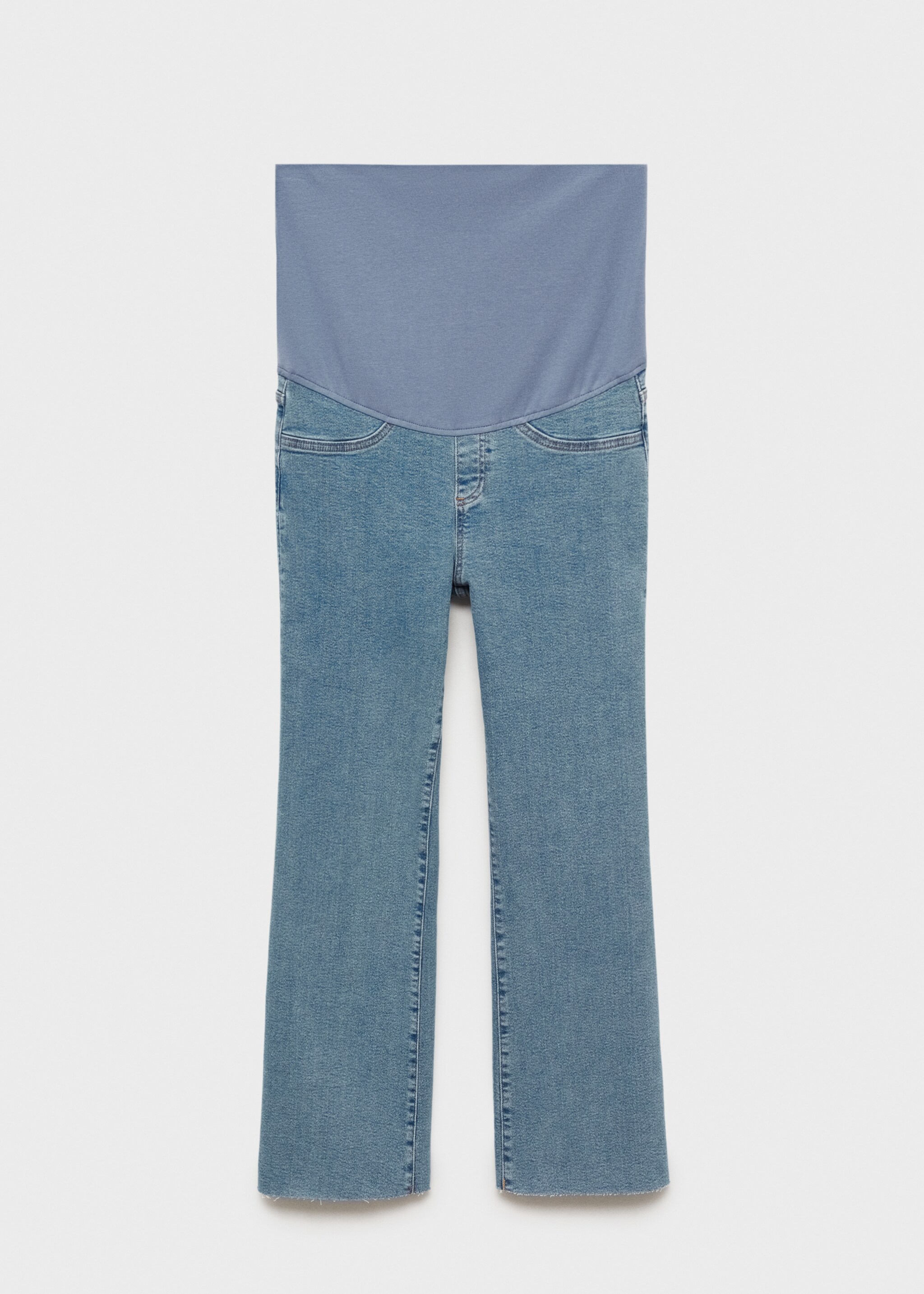 Jeans flare crop premamá - Artículo sin modelo