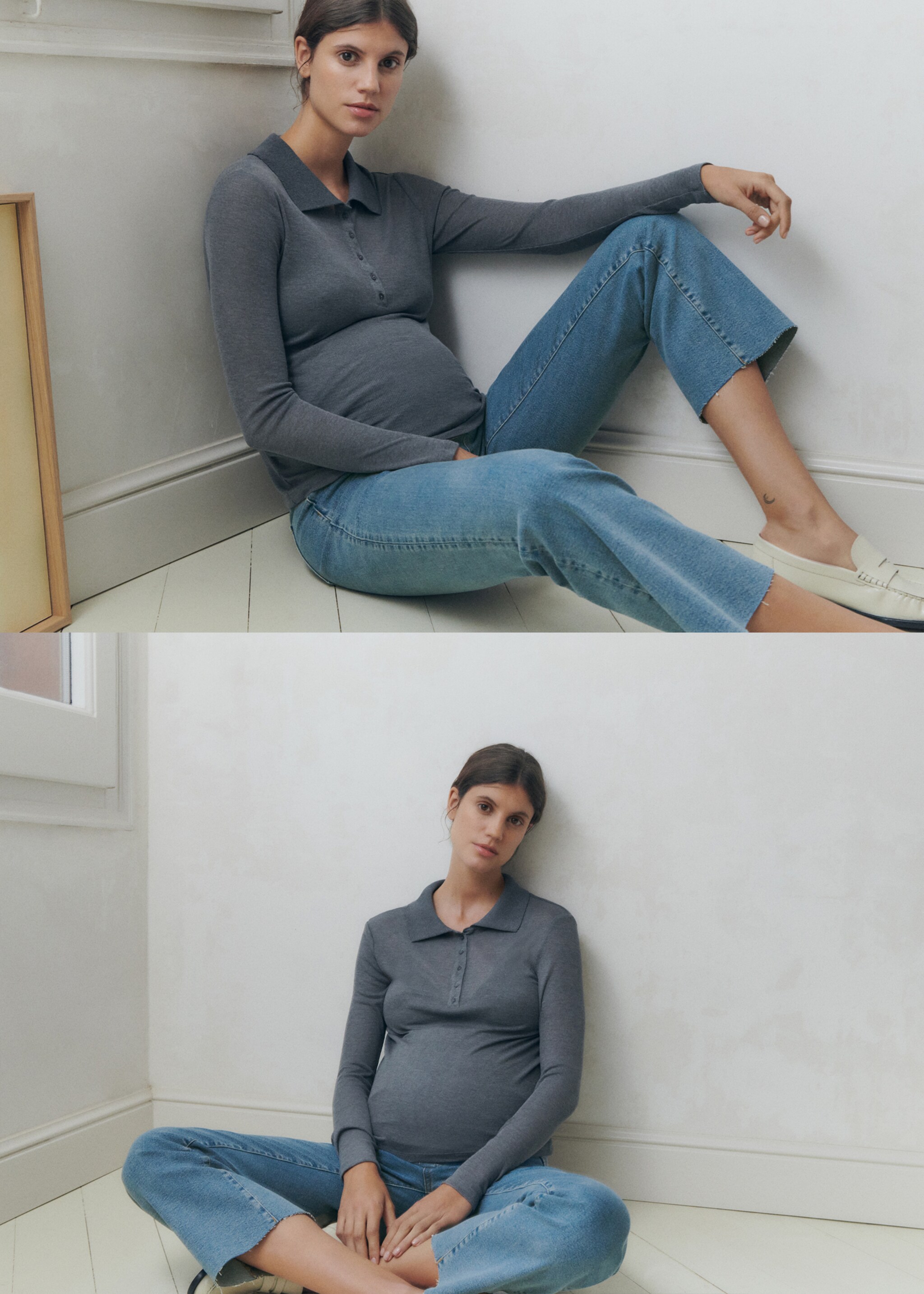 Jeans flare crop premamá - Detalle del artículo 6