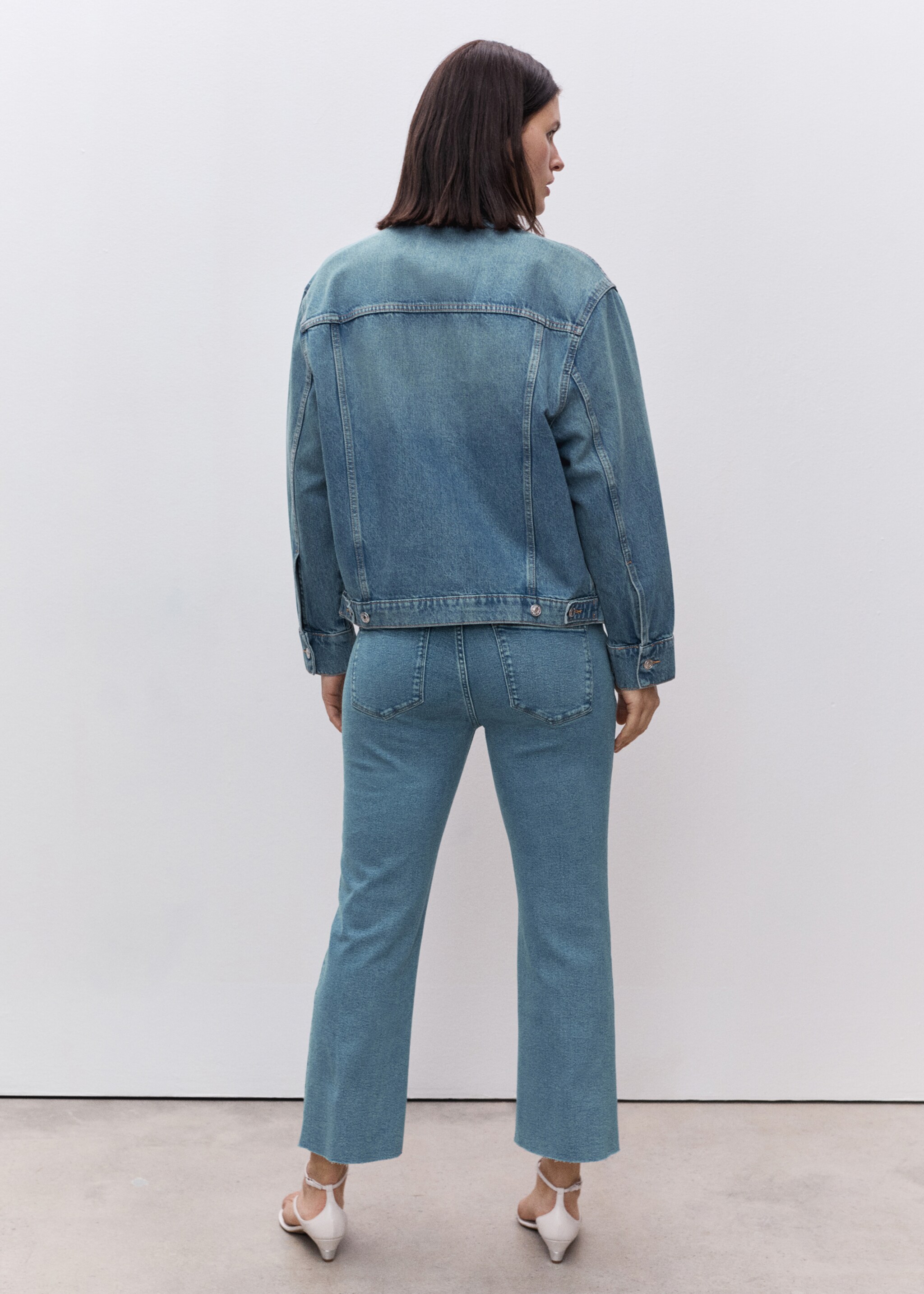 Jean de grossesse flare crop - Verso de l’article