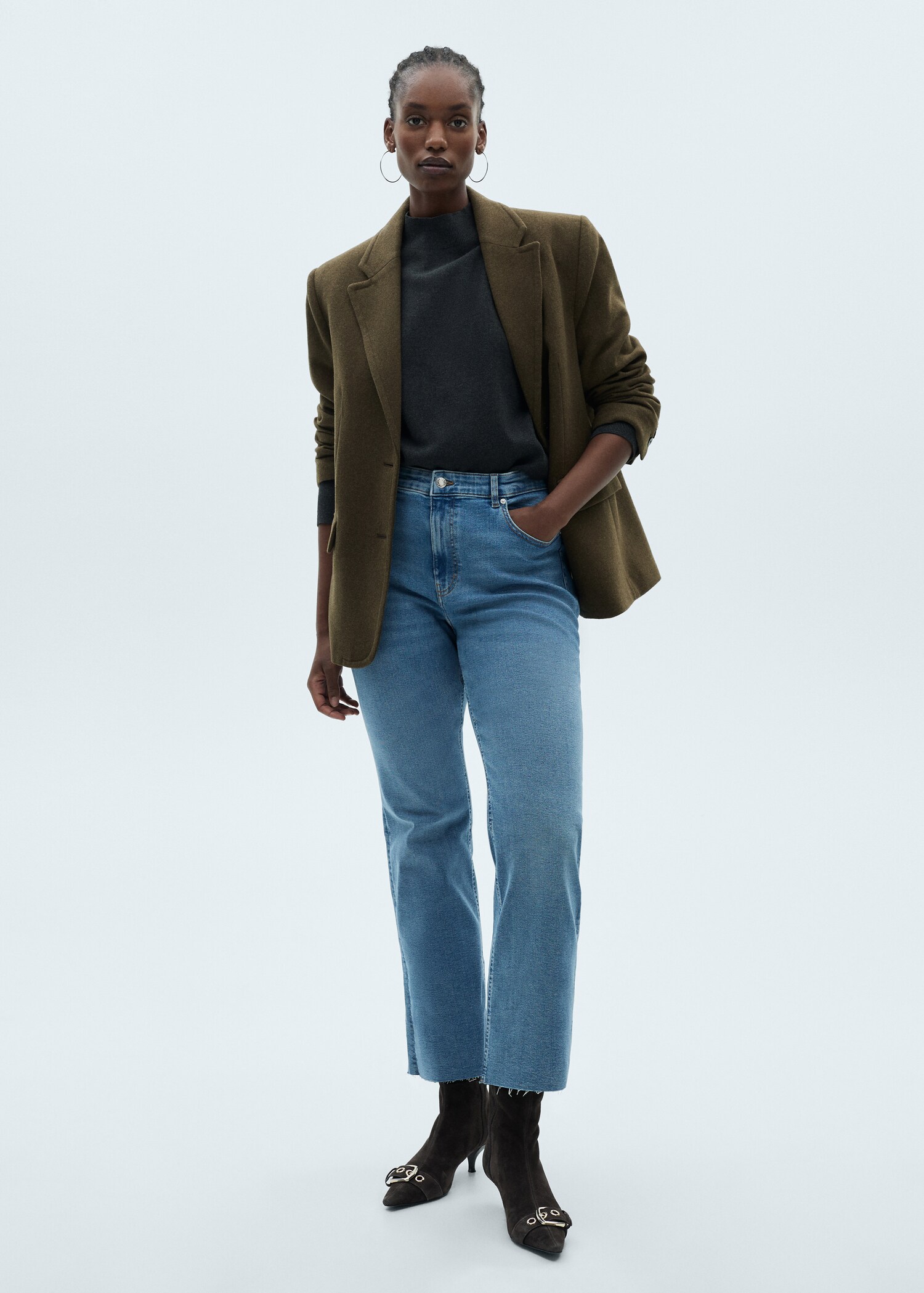 Flared-Crop-Jeans Sienna - Detail des Artikels 3
