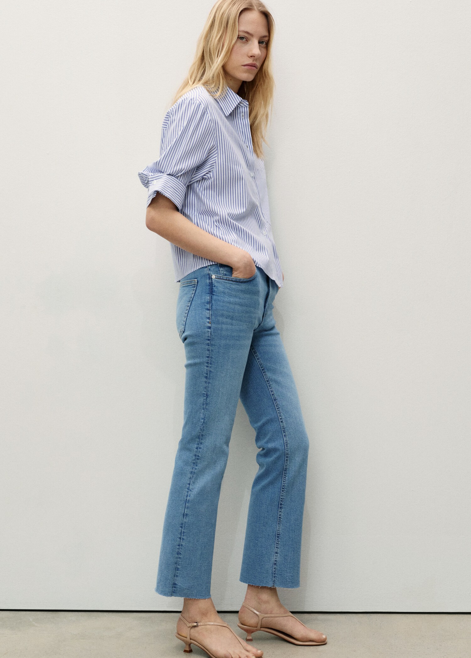 Flared-Crop-Jeans Sienna - Detail des Artikels 6