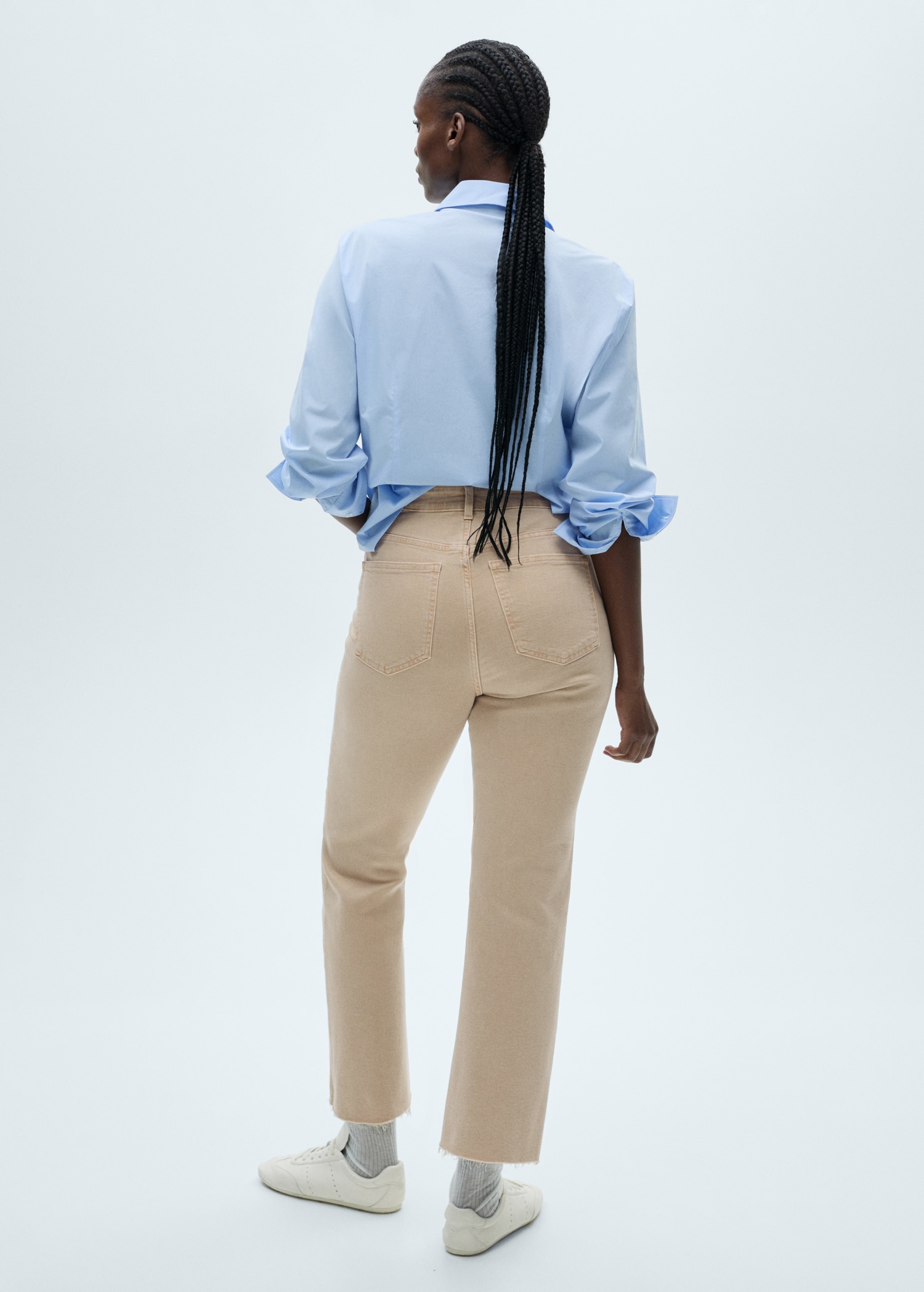 Sienna flared cropped jeans - Details of the article 4