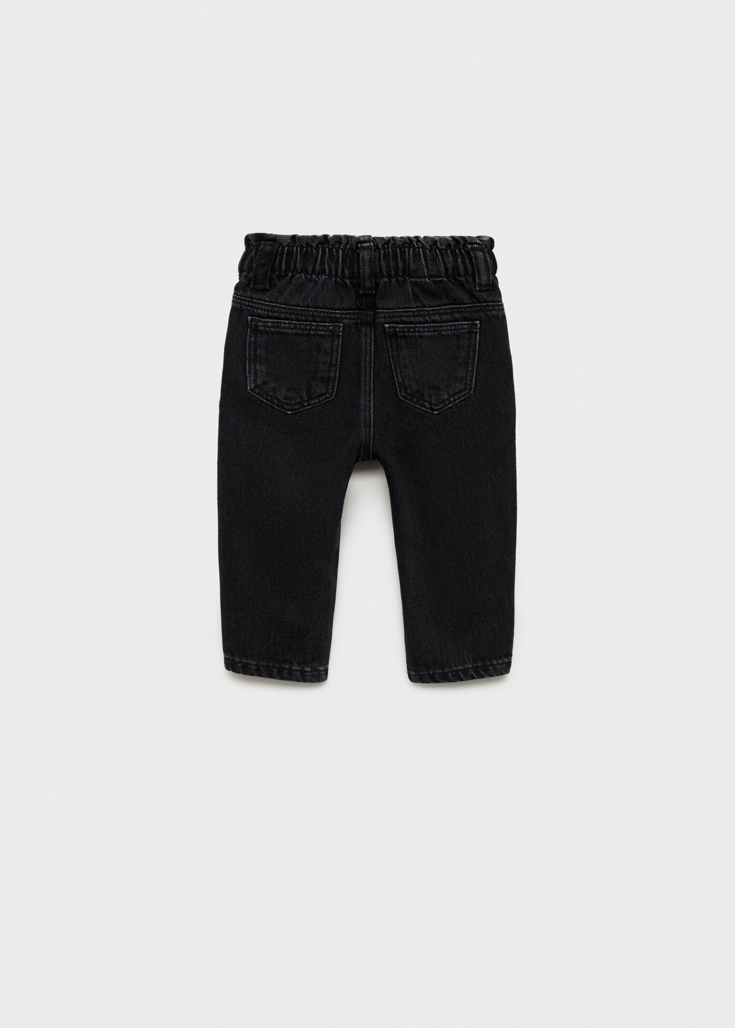 Paperbag jeans met glitters - Achterkant van het artikel