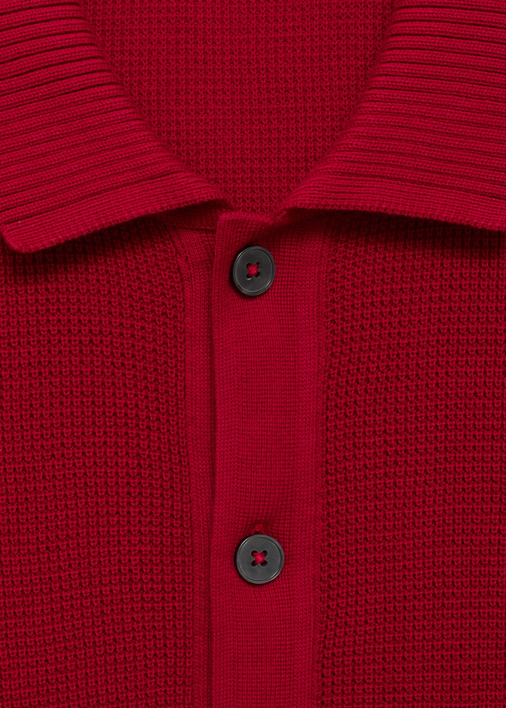 100% cotton knitted polo shirt - Men | MANGO USA