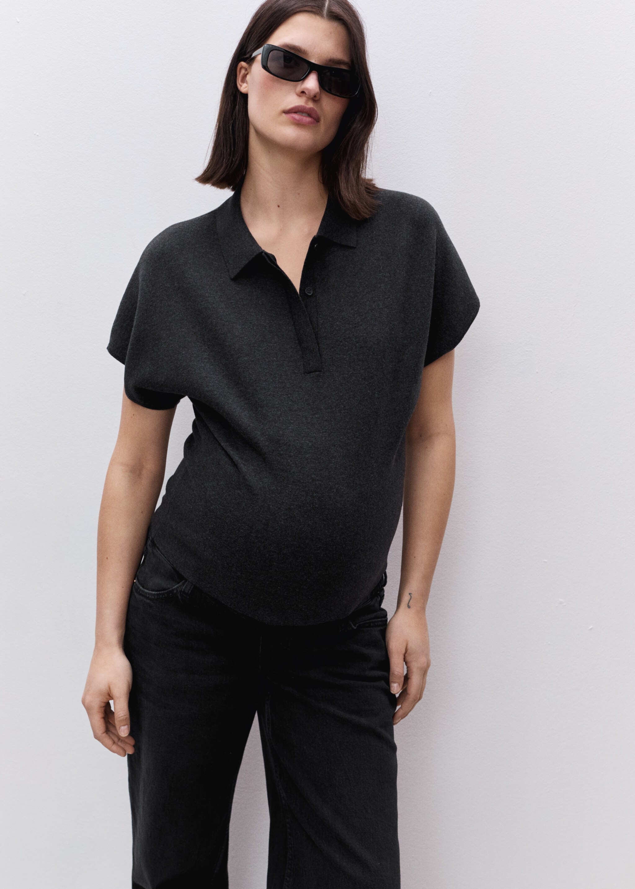 Maternity wideleg jeans - Details of the article 1