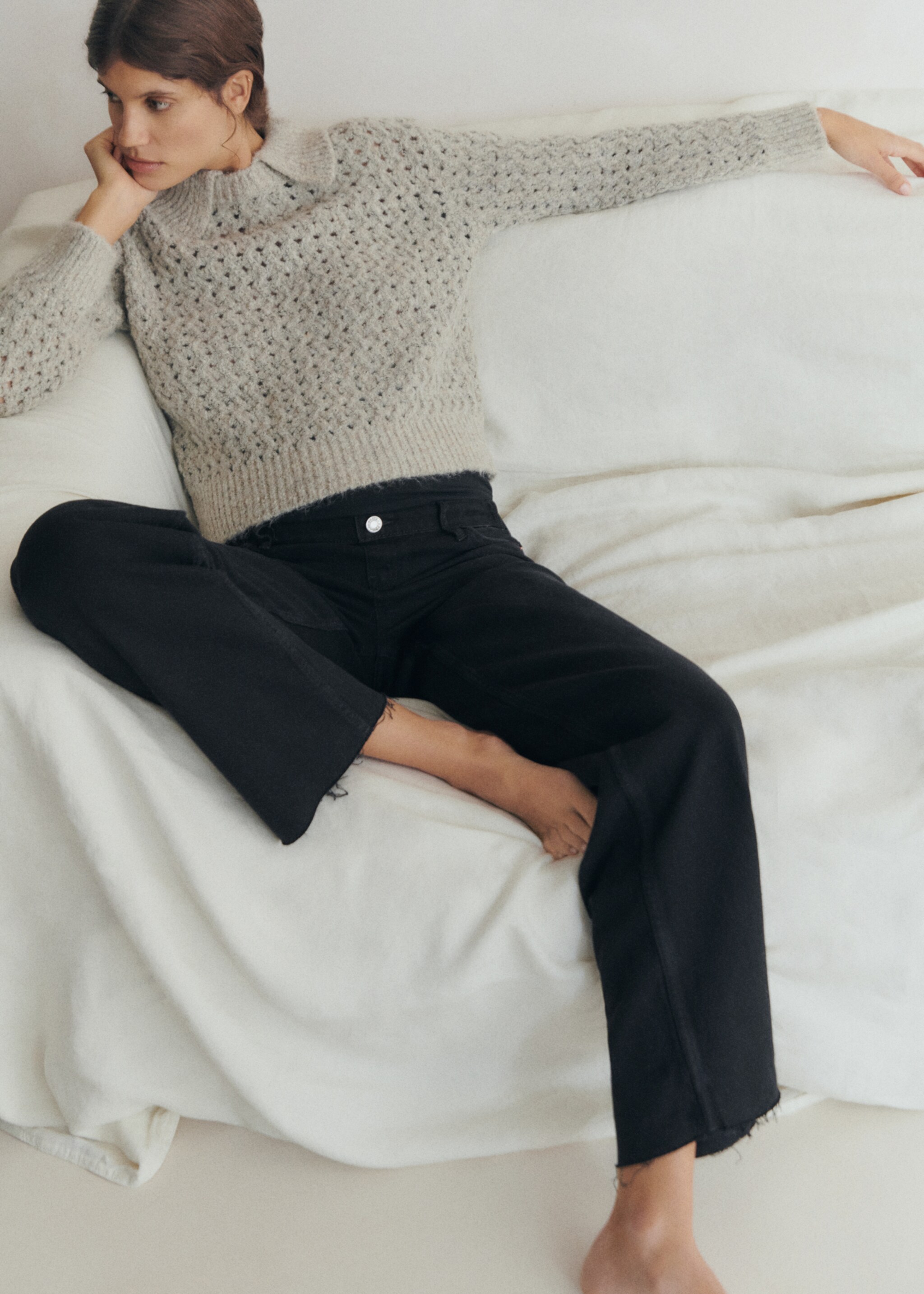 Maternity wideleg jeans - Details of the article 6