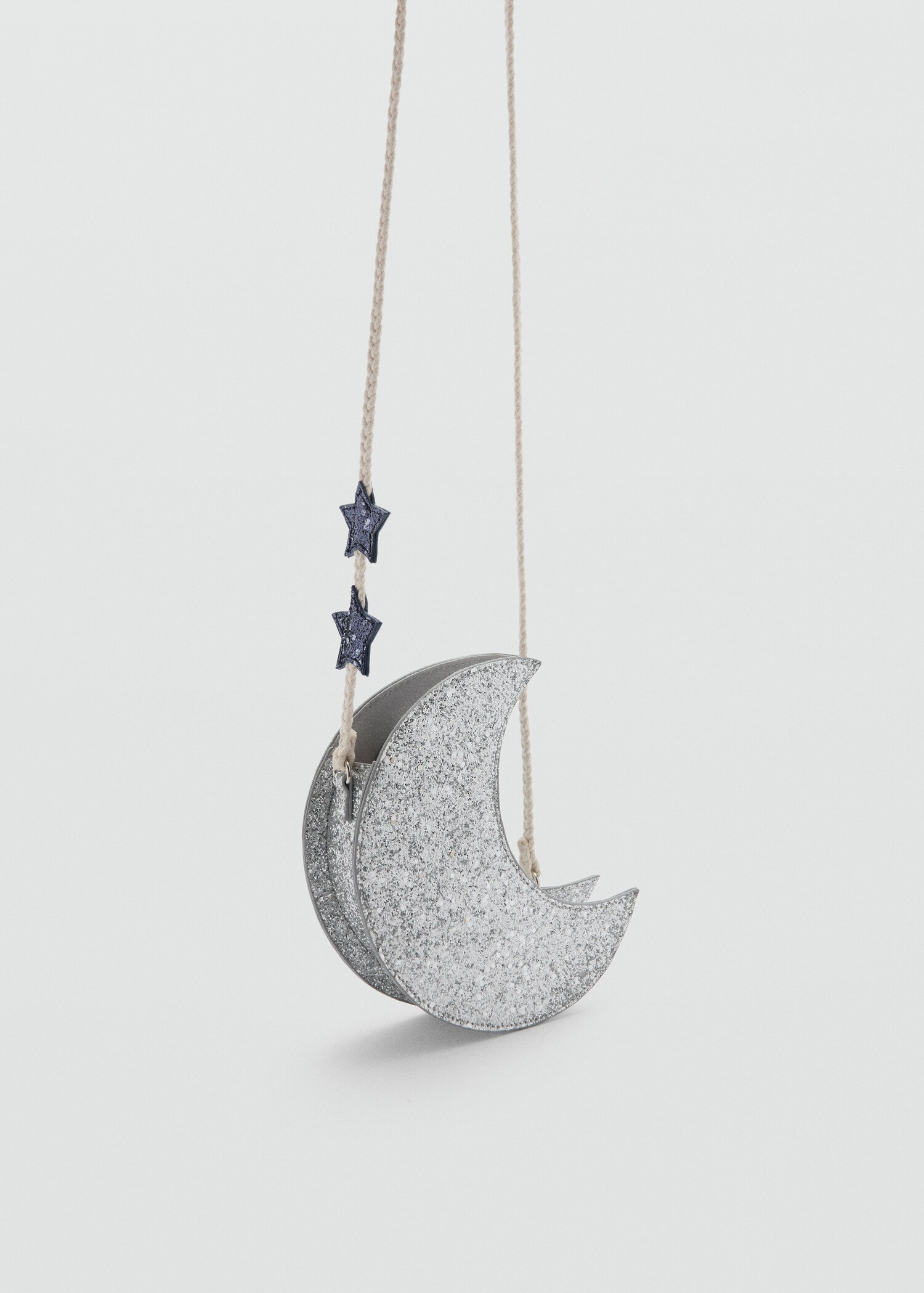 Bolso luna purpurina - Plano medio