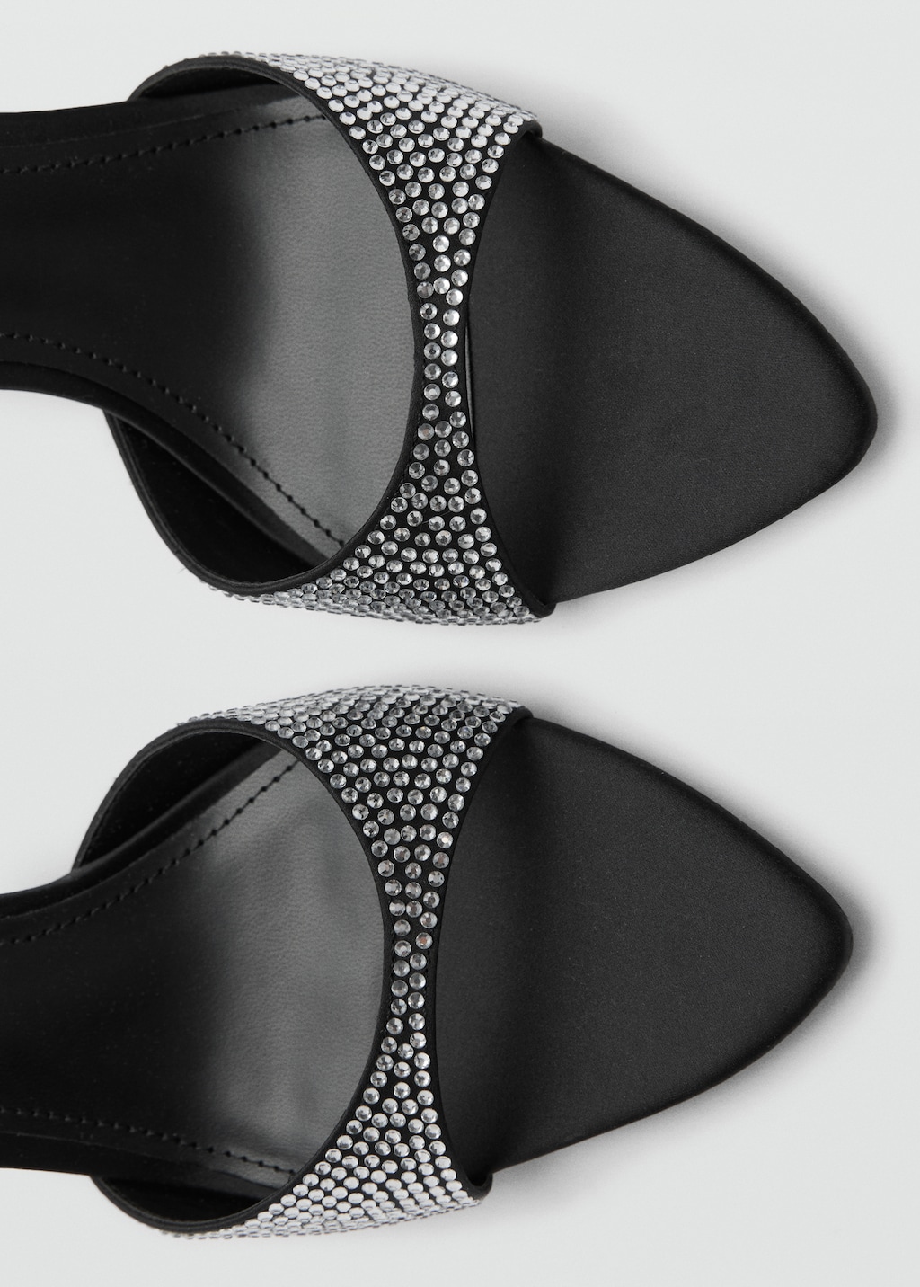 Rhinestone slingback sandals best sale