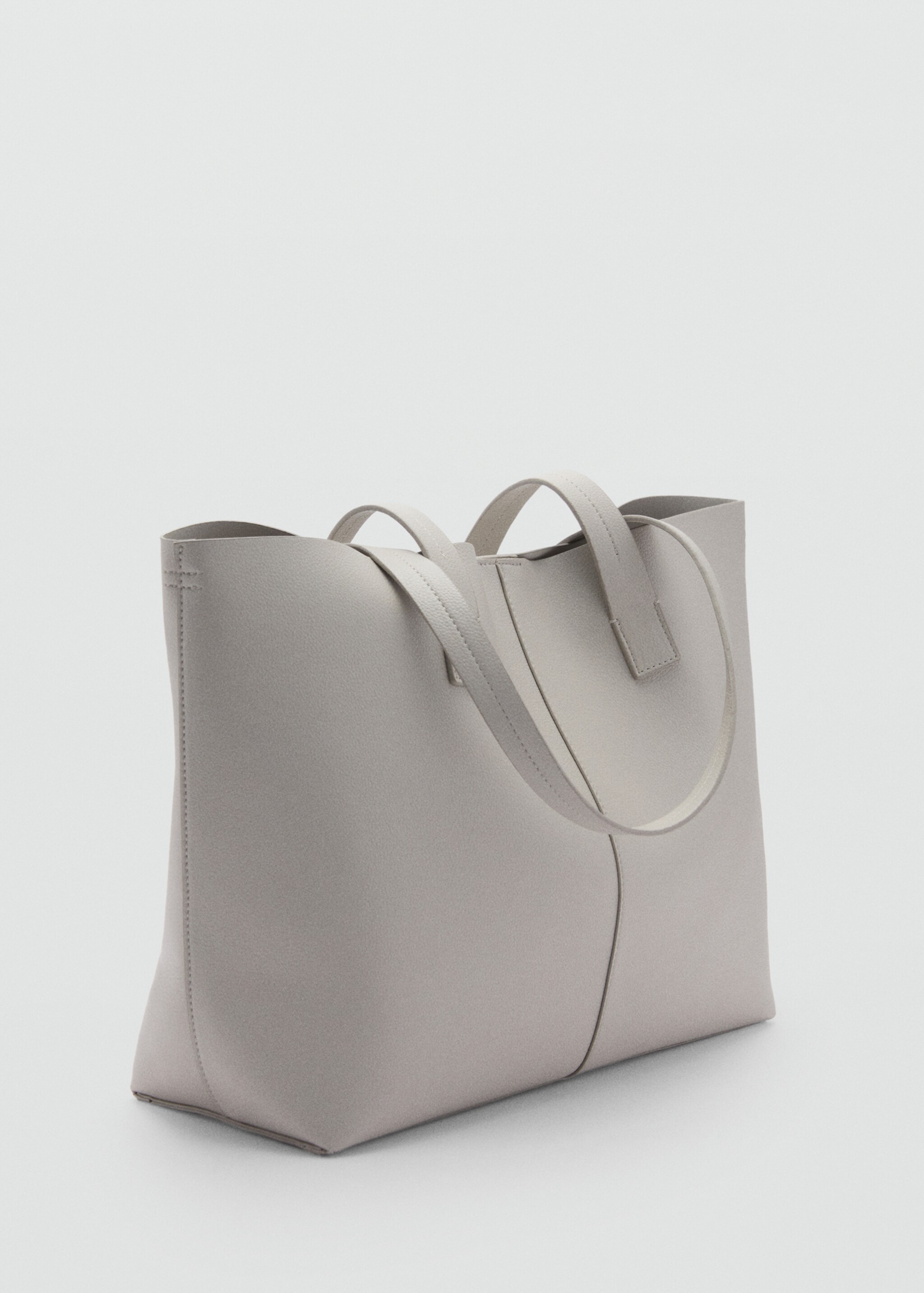 Shopper bag with double handle - Medium plane
