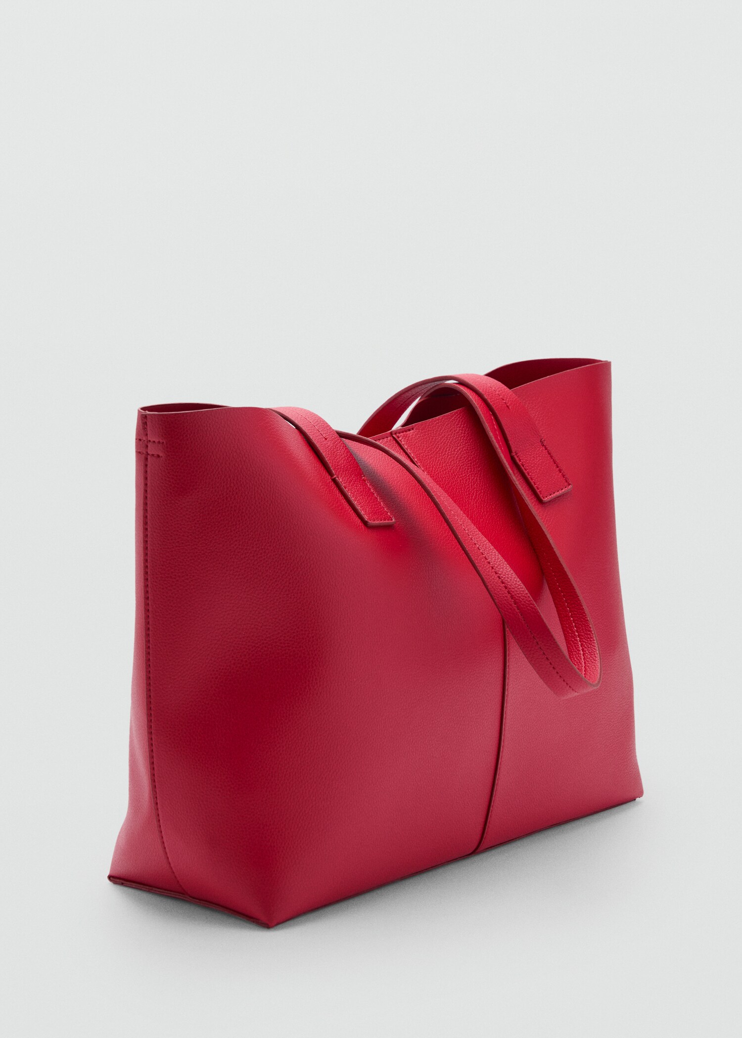 Shopper bag with double handle - Medium plane