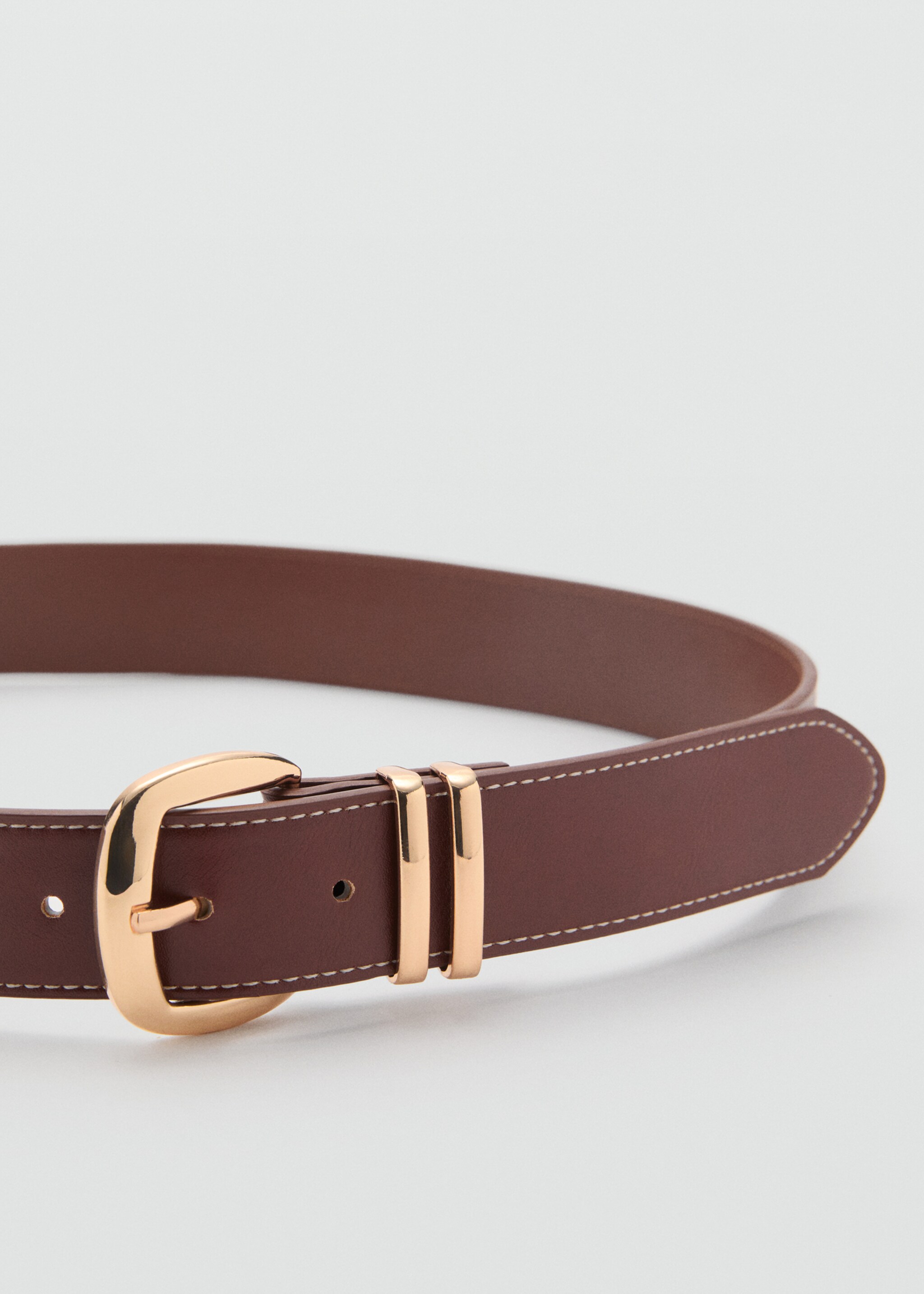 Metal buckle belt - Medium plane