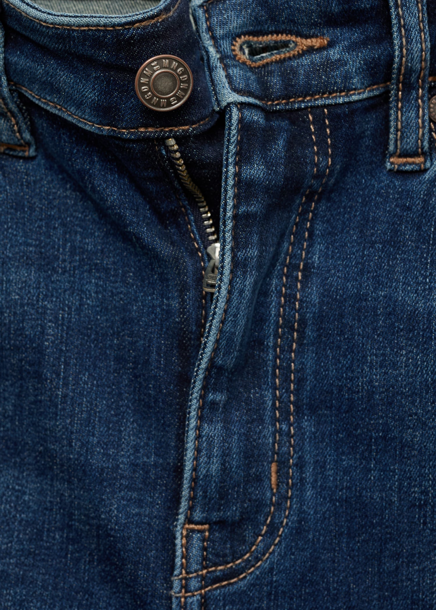 High-rise skinny jeans - Details of the article 0