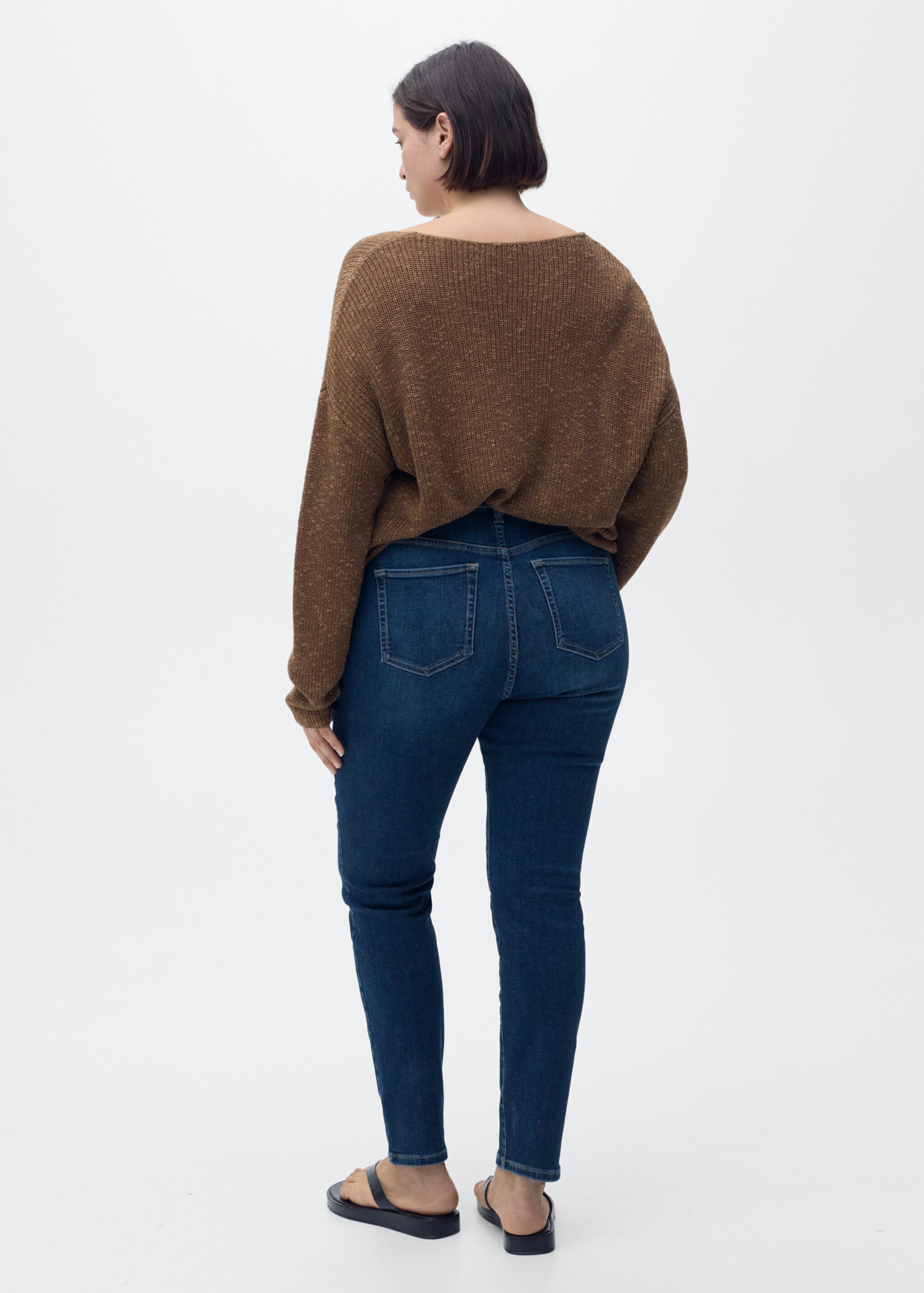 High-rise skinny jeans - Details of the article 4