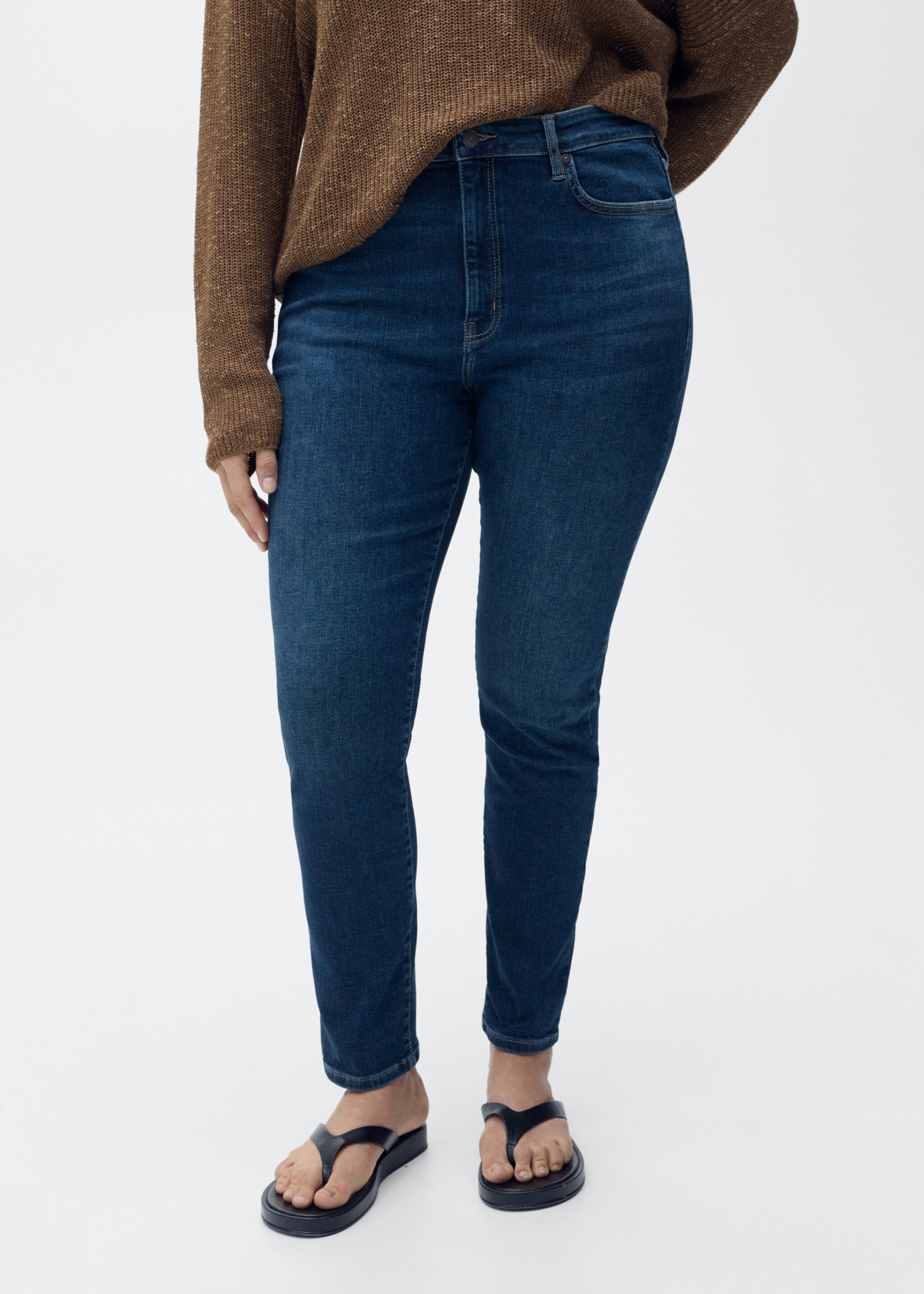 High-rise skinny jeans - Details of the article 5