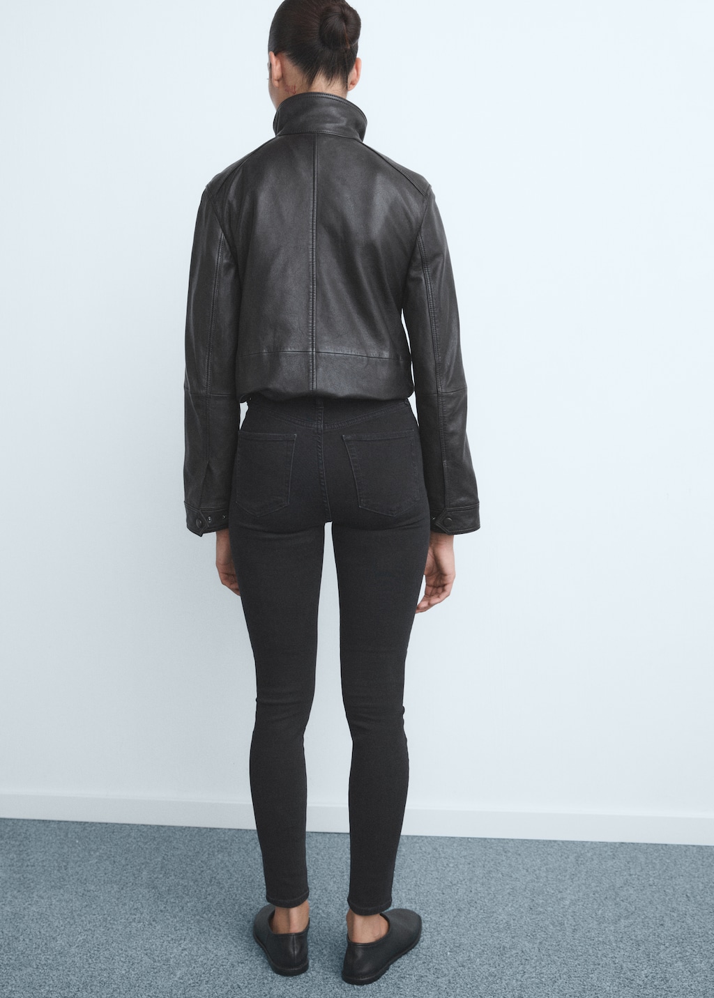 High-rise skinny jeans - image 3
