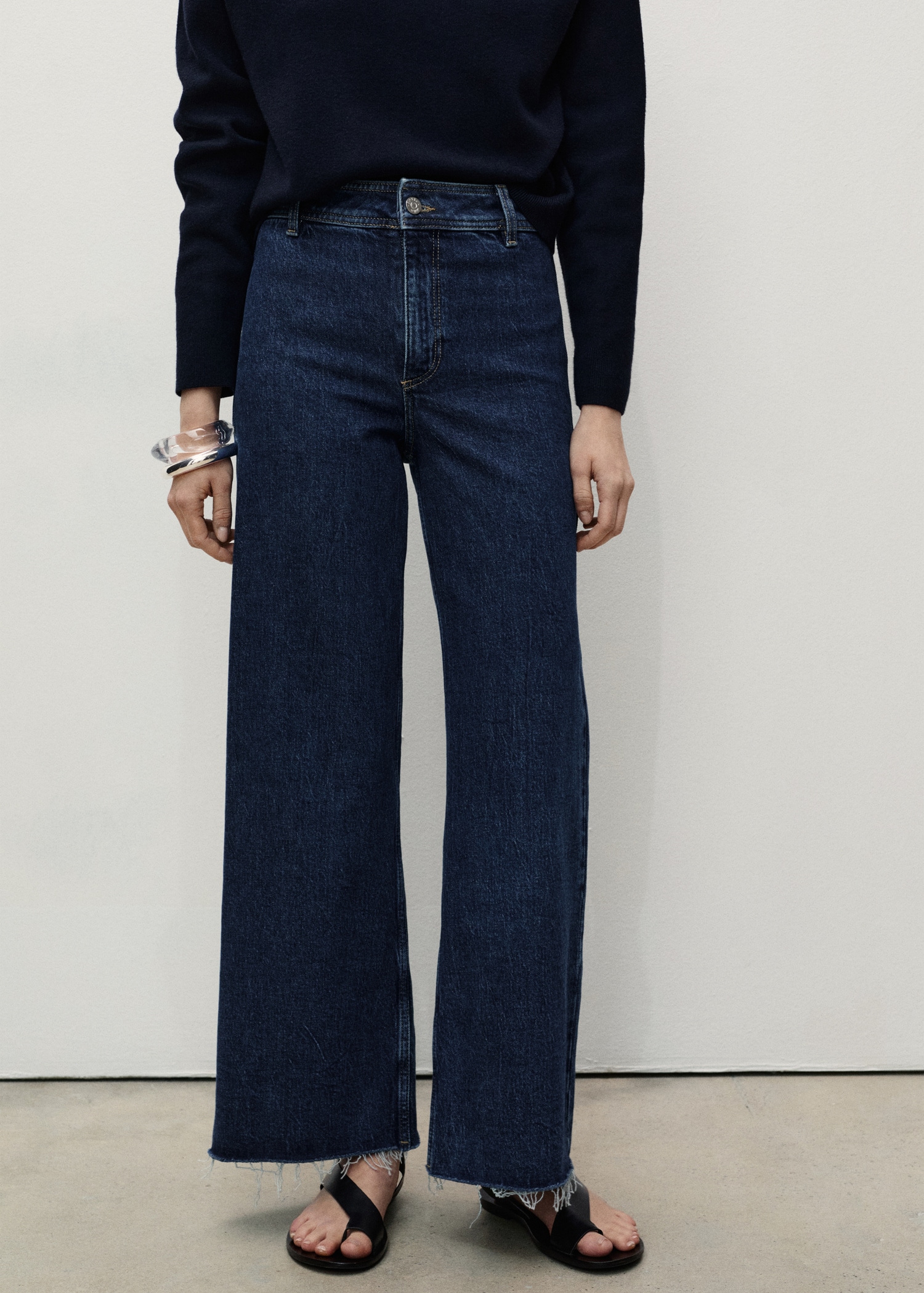 Catherin culotte high-rise jeans Women MANGO Philippines