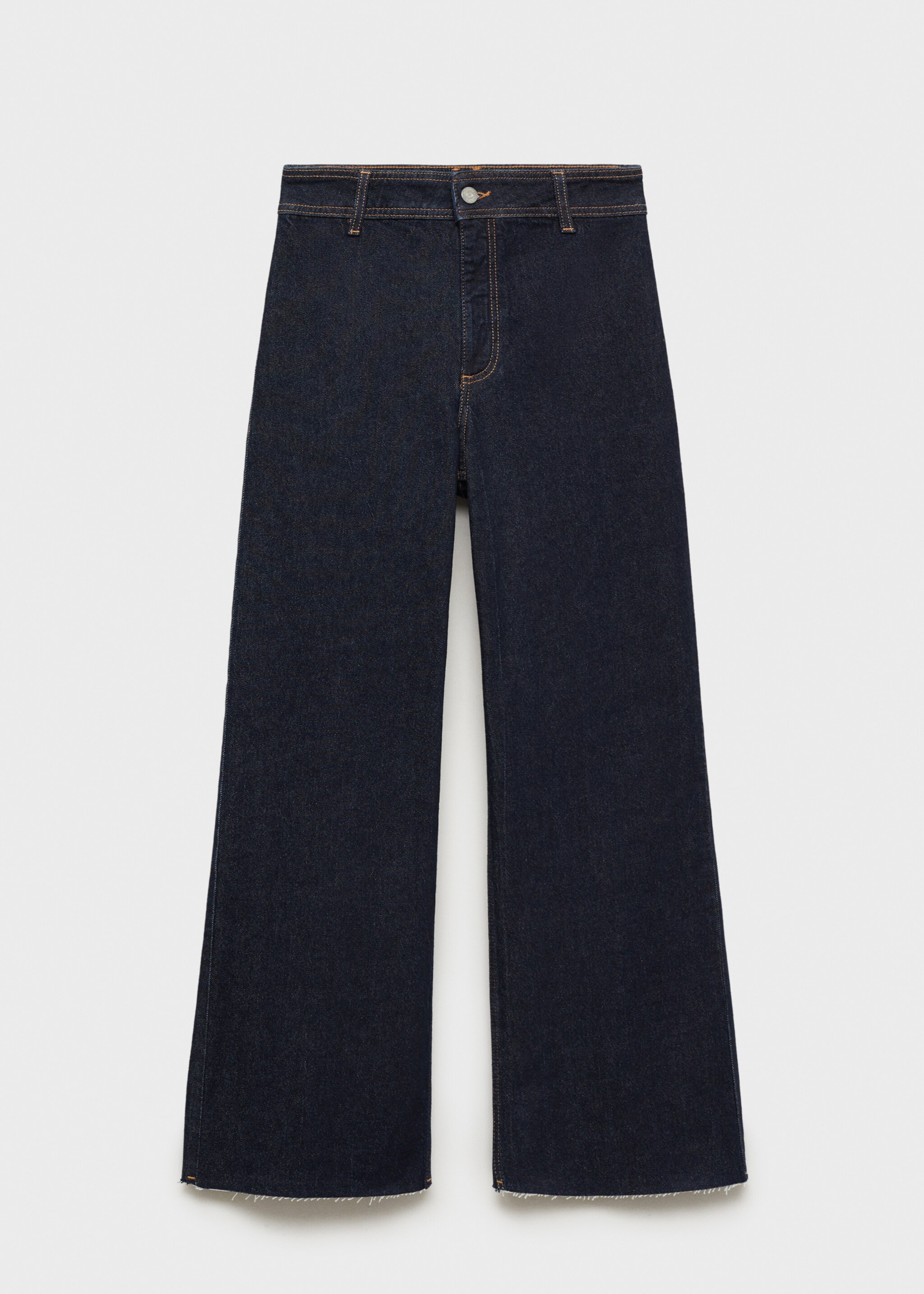 Catherin rinse-wash culotte jeans - Article without model