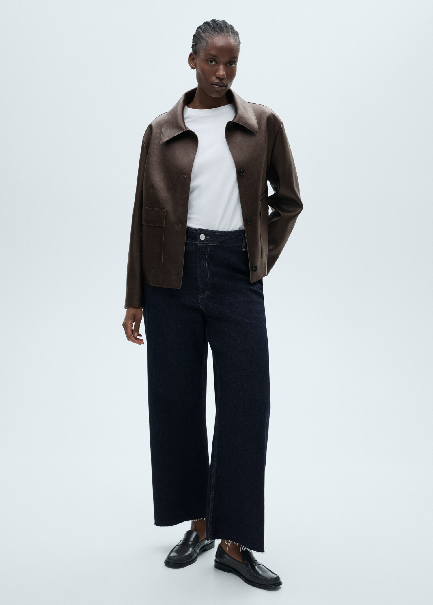 Jean Catherin style jupe-culotte rinse wash - Détail de l'article 3