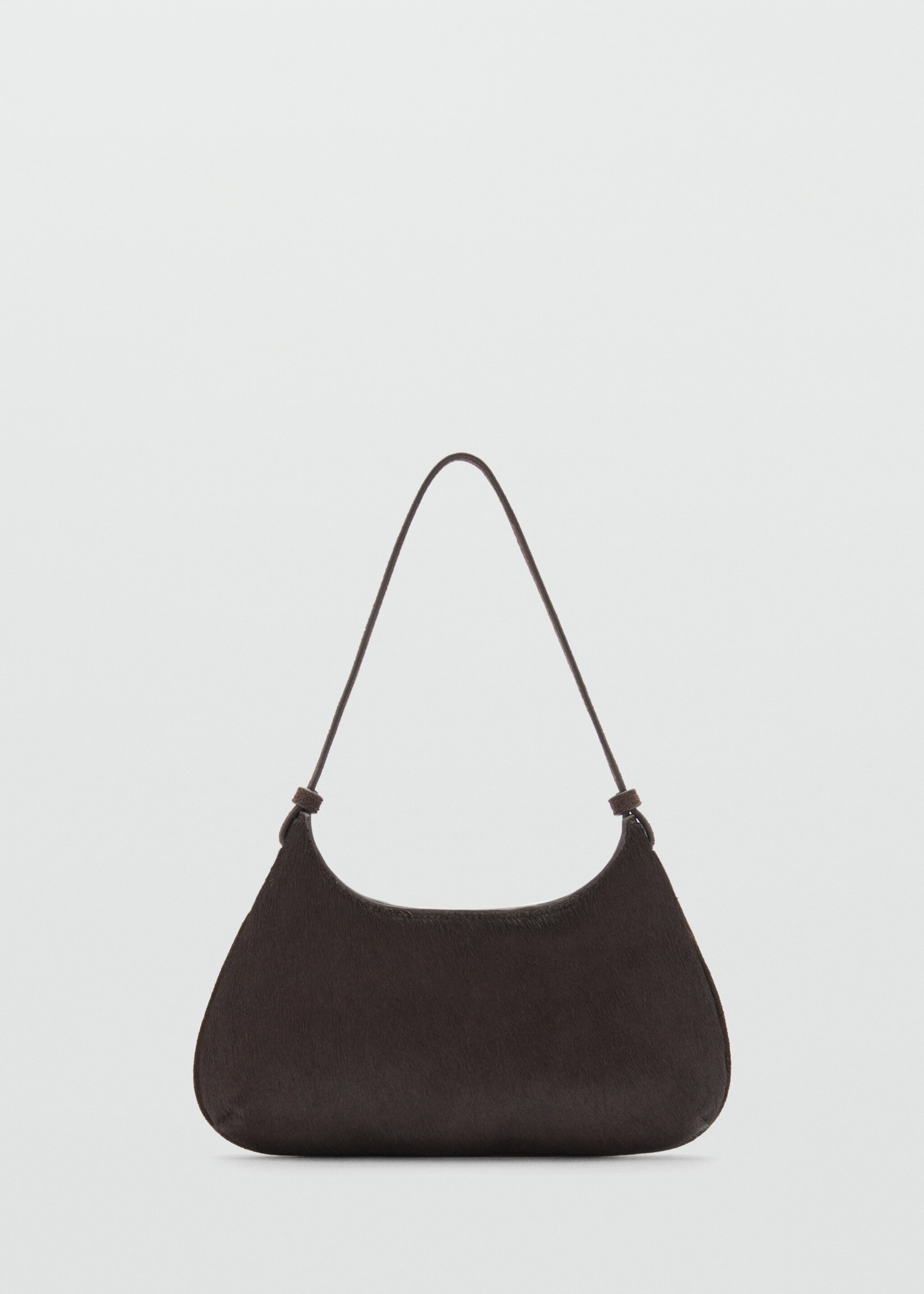 Sac porté épaule cuir imitation fourrure - Article sans modèle