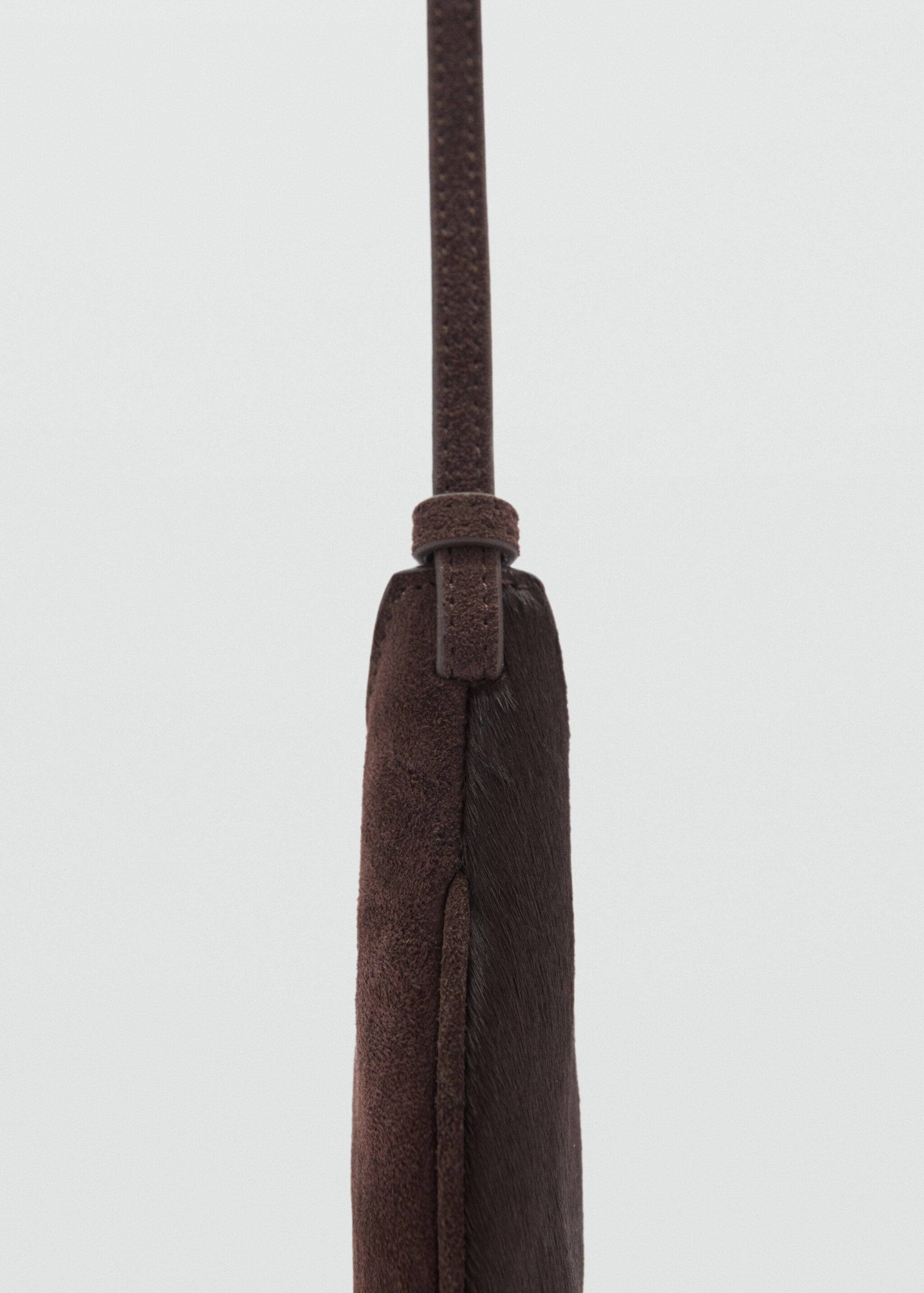Sac porté épaule cuir imitation fourrure - Détail de l'article 1