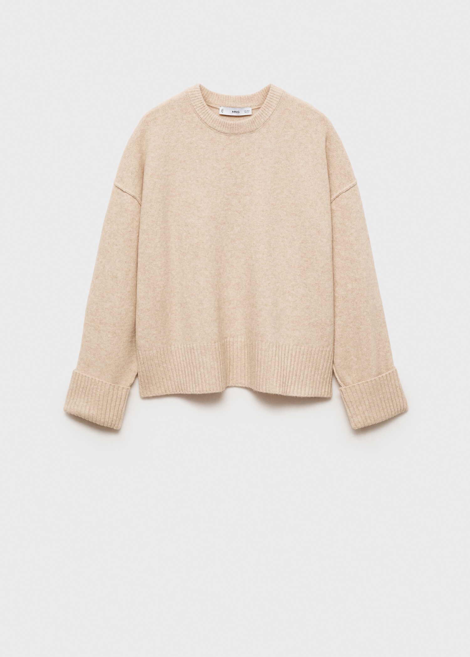 Pullover mit umgeschlagenen Ärmeln - Artikel ohne Model