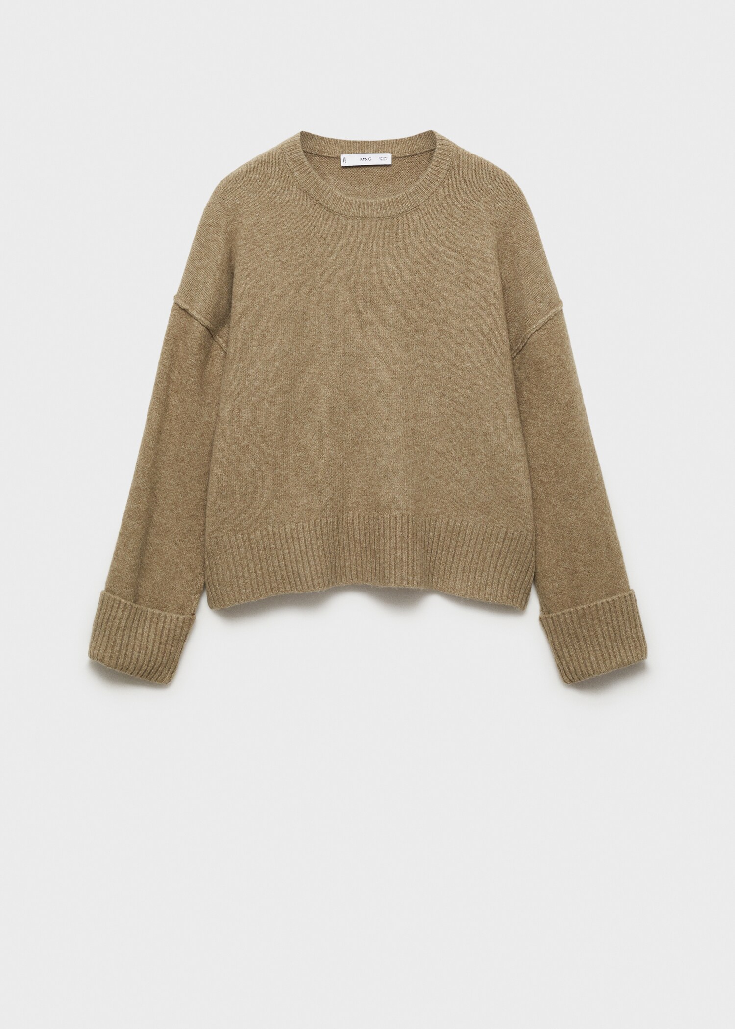 Pullover mit umgeschlagenen Ärmeln - Artikel ohne Model