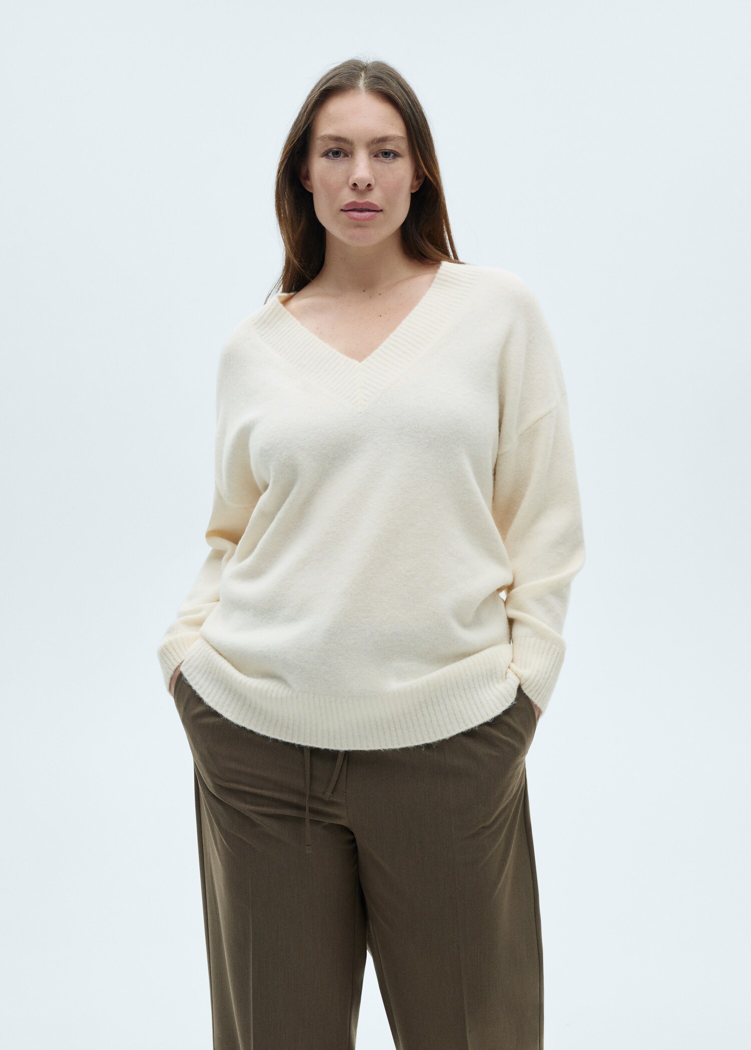 Jersey oversize cuello pico - Detalle del artículo 5