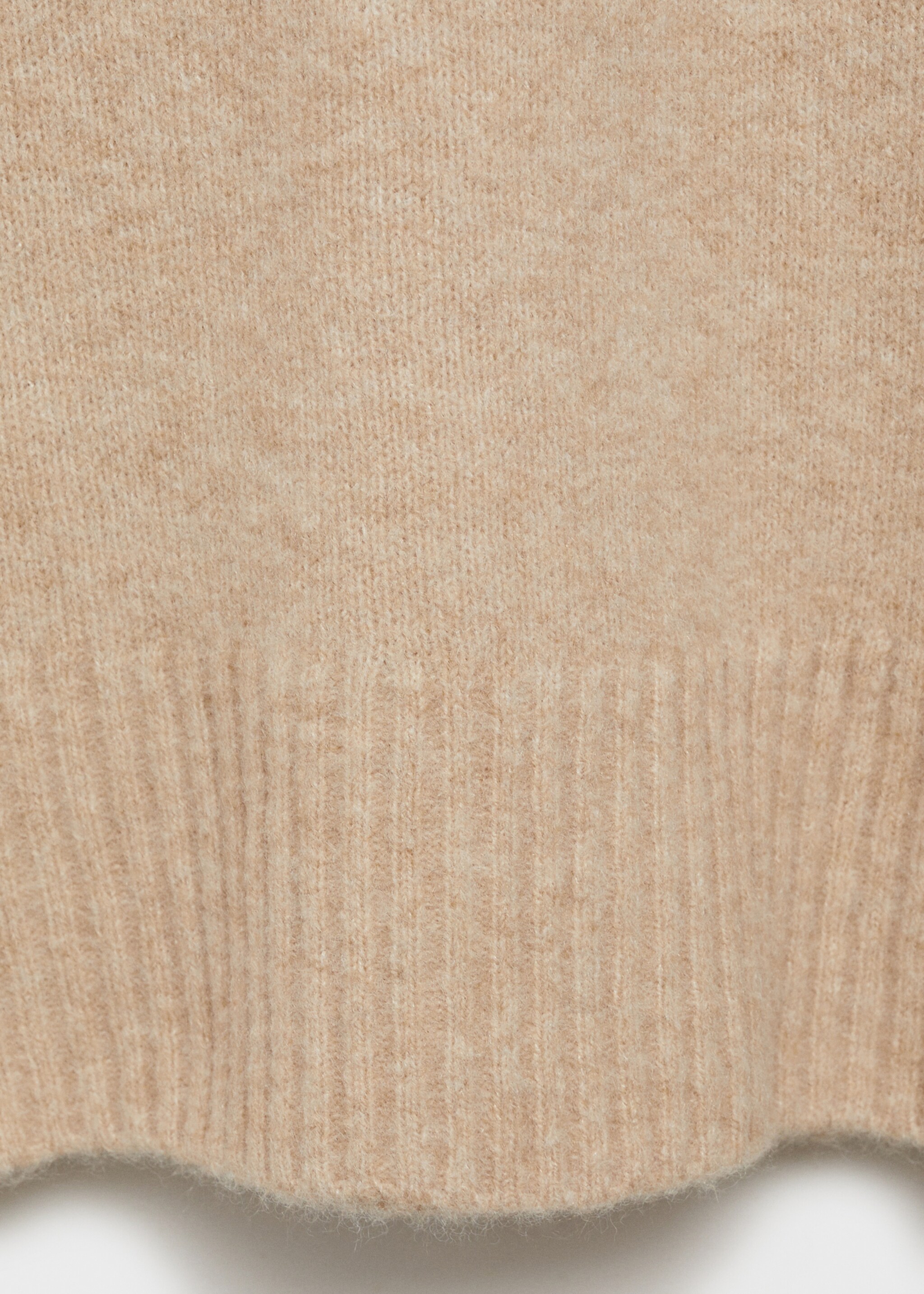 Oversized V-neck sweater - Details of the article 0