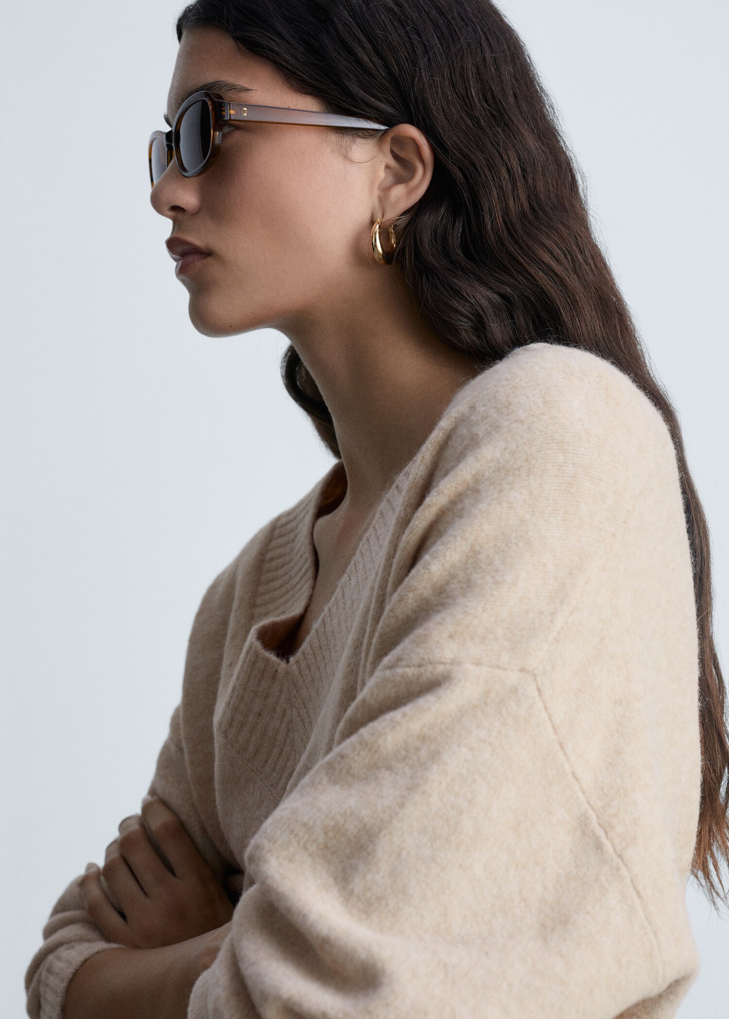 Jersey oversize cuello pico - Detalle del artículo 2
