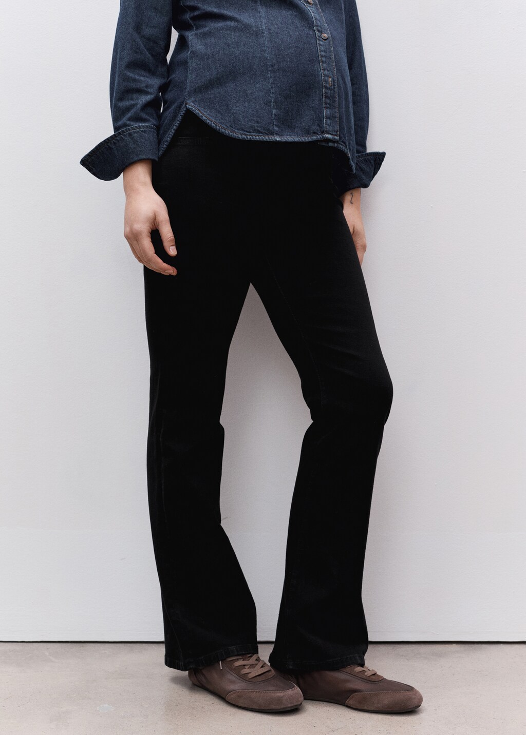 Maternity flared jeans