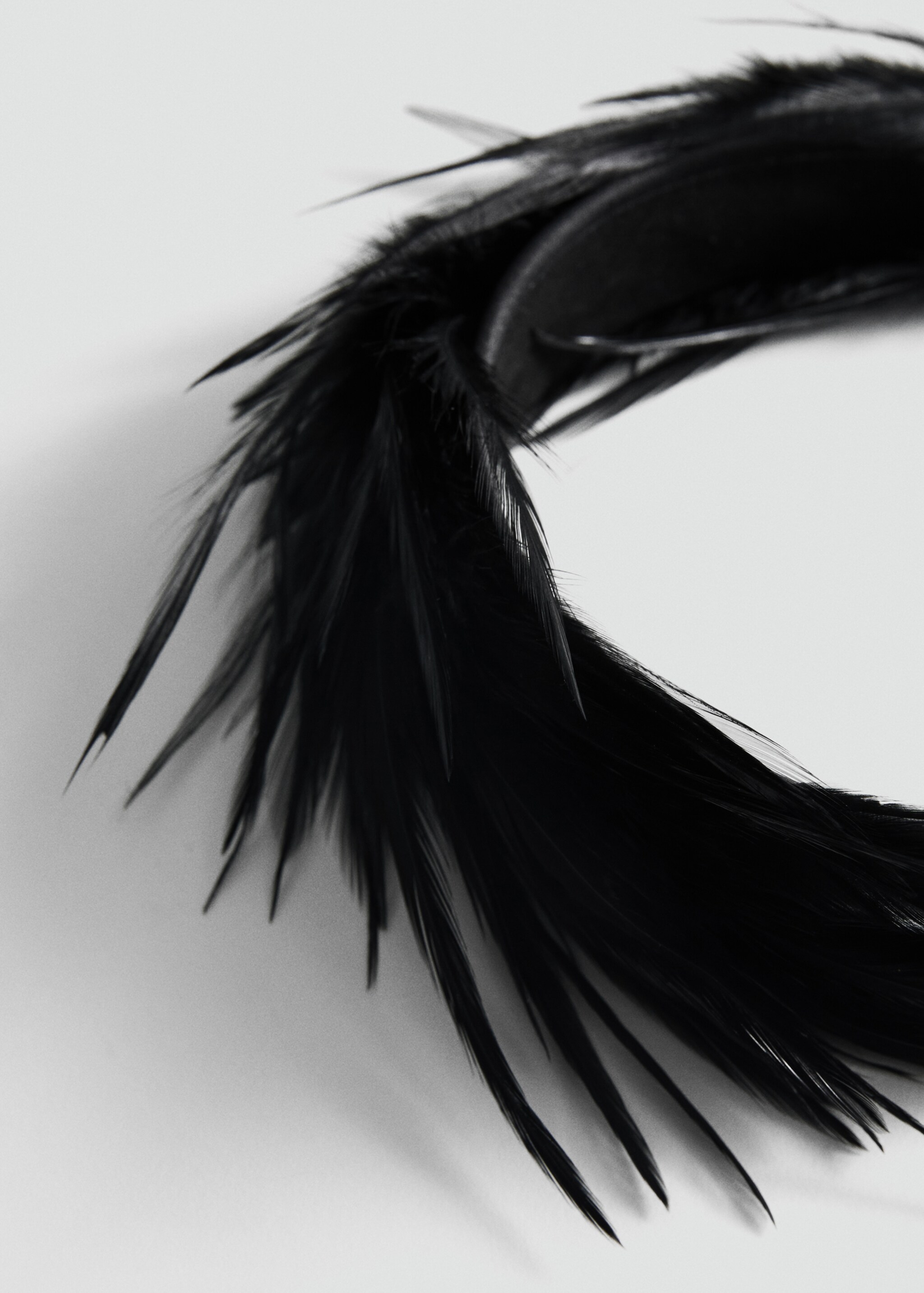 Diadema plumas - Plano medio