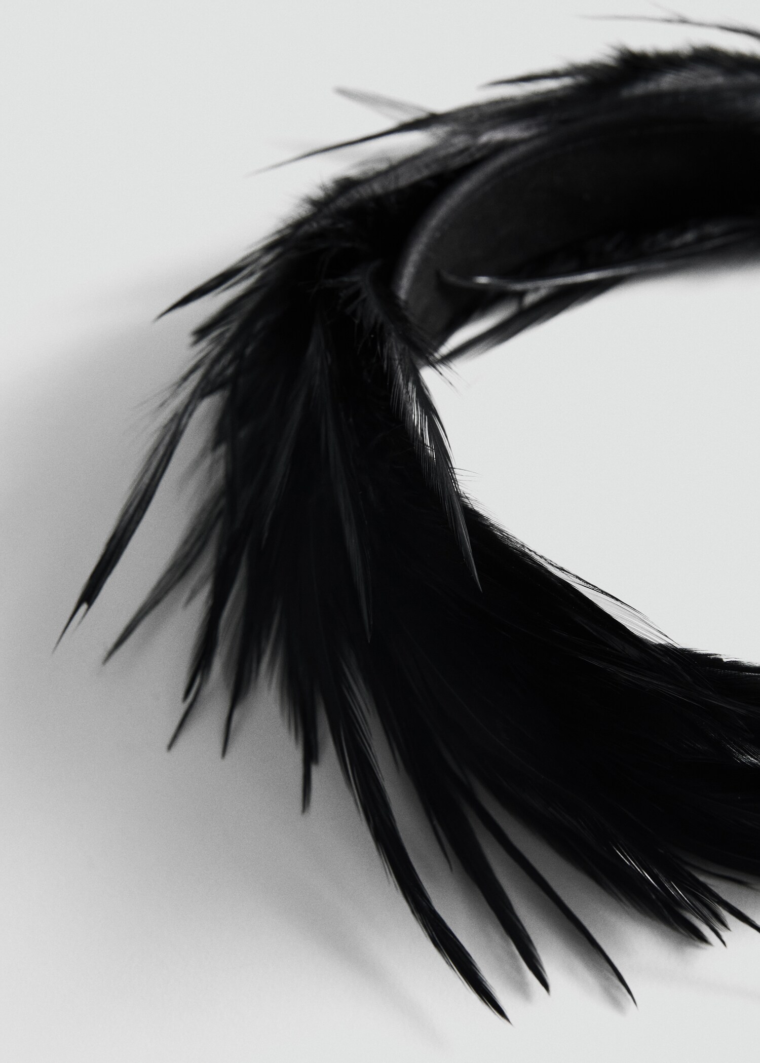 Diadema plumas - Plano medio