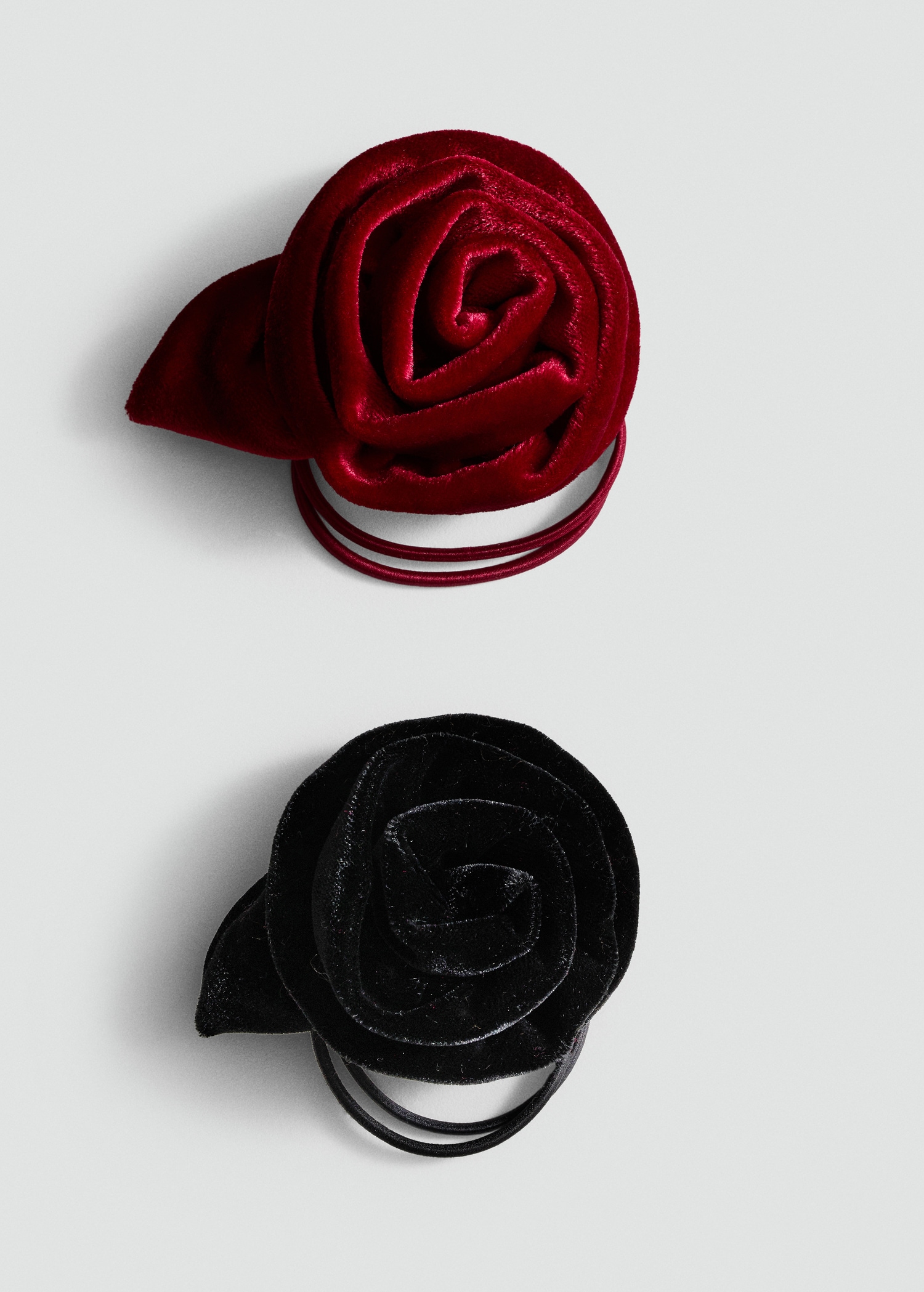 Flower hair ties pack - Article without model