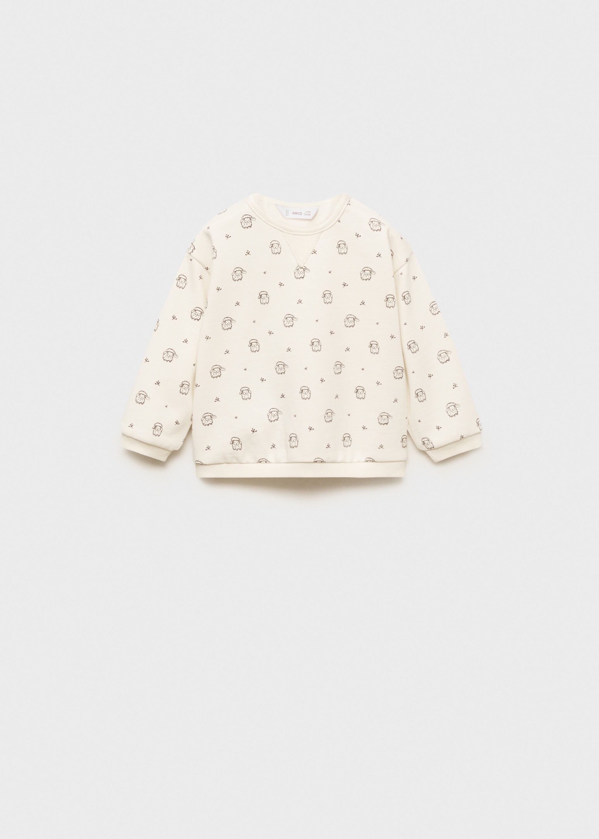 Sudadera algodón estampada - Artículo sin modelo